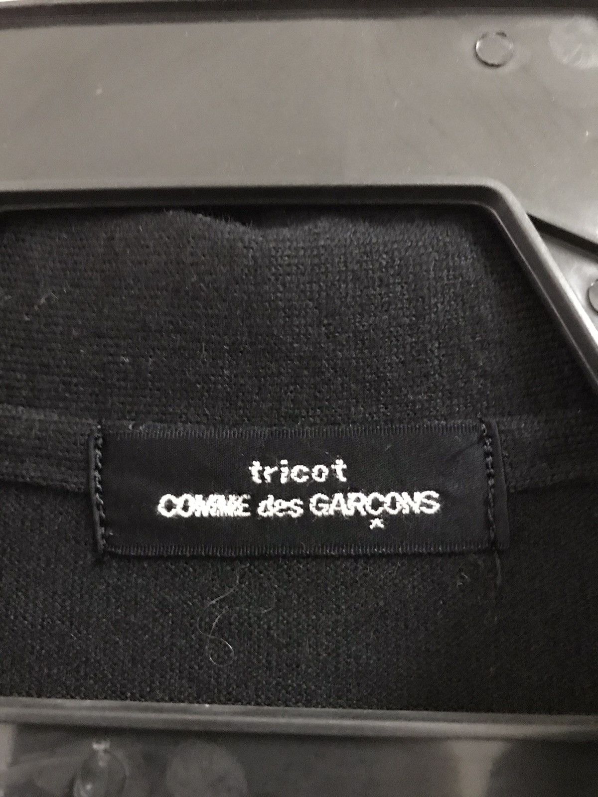 Comme des Garcons Vintage comme des Garcons Black Wool Shirt Button Up Size US M / EU 48-50 / 2 - 4 Thumbnail