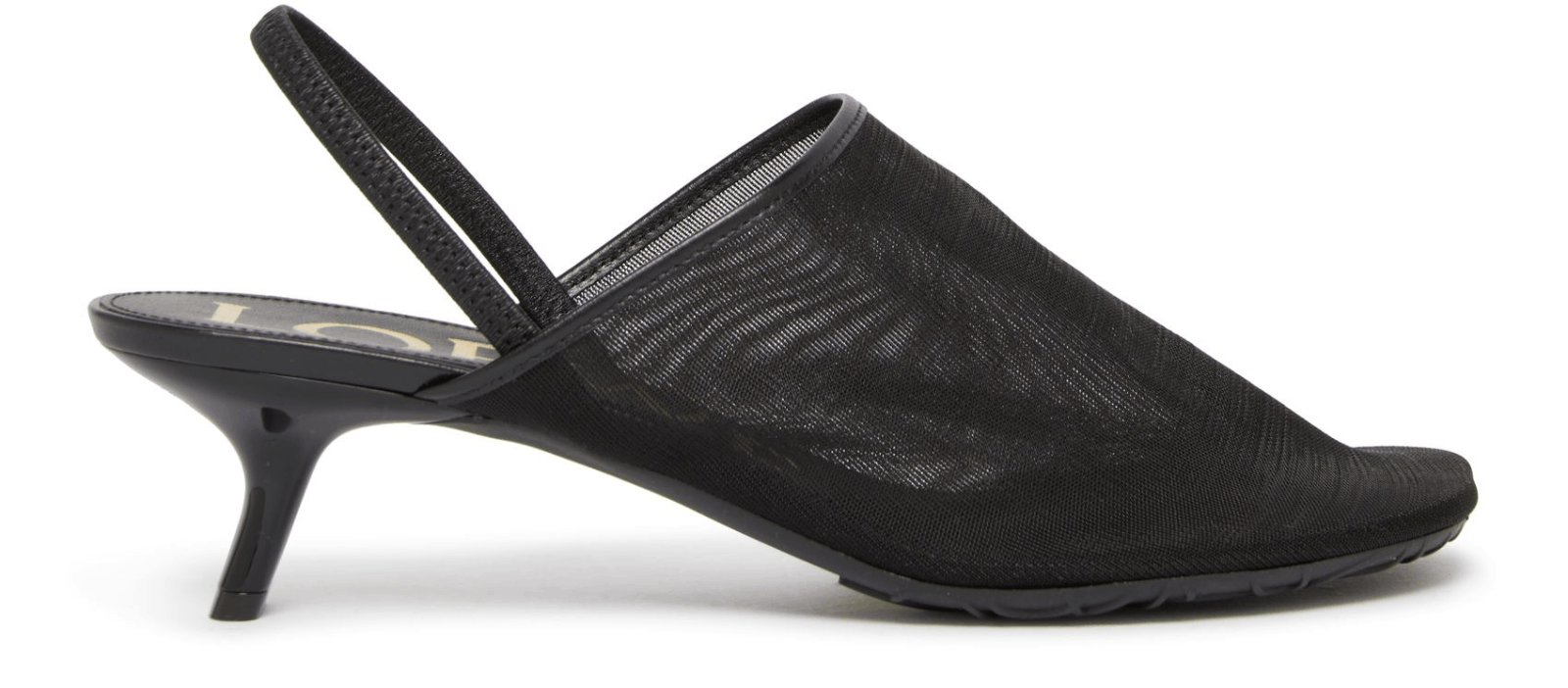 Loewe LOEWE Petal Black 45mm Mules New & Authentic Size US 5 / IT 35 - 1 Thumbnail