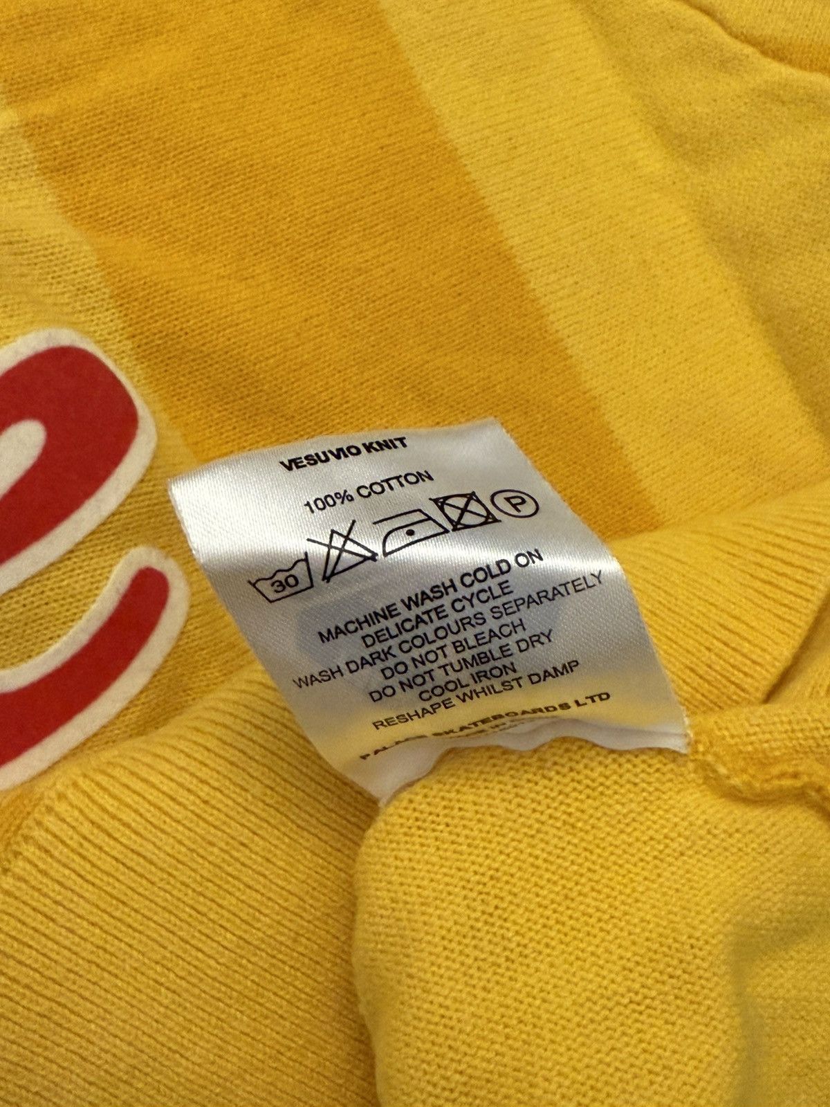 Palace Palace Vesuvio Knit (Yellow) Size US L / EU 52-54 / 3 - 7 Thumbnail