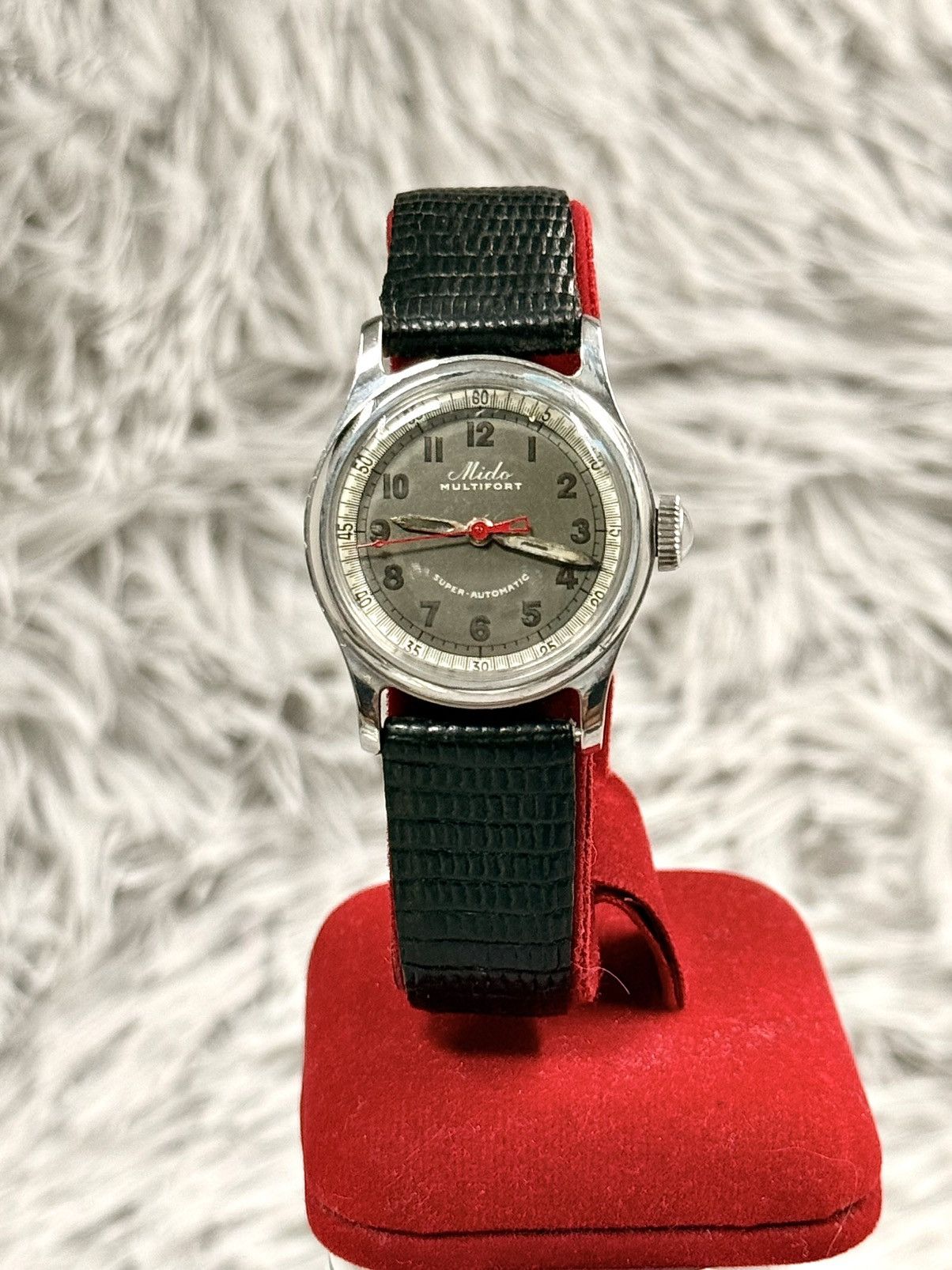 Vintage MIDO Multiford Military Automatic Bumper Men's Watch