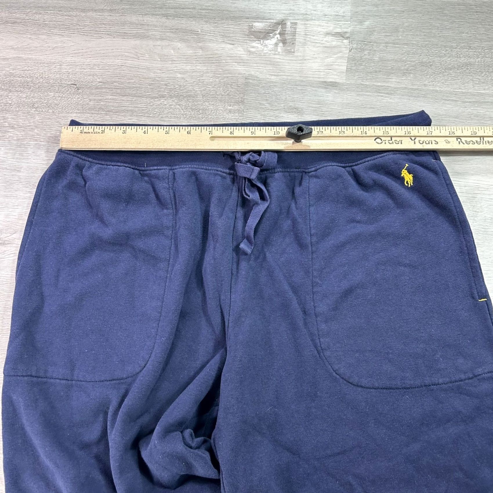 Polo Ralph Lauren Polo Ralph Lauren Sweatpants Mens XL Blue Fleece Jogger Elastic Waist Pockets Size US XL / EU 56 / 4 - 6 Thumbnail