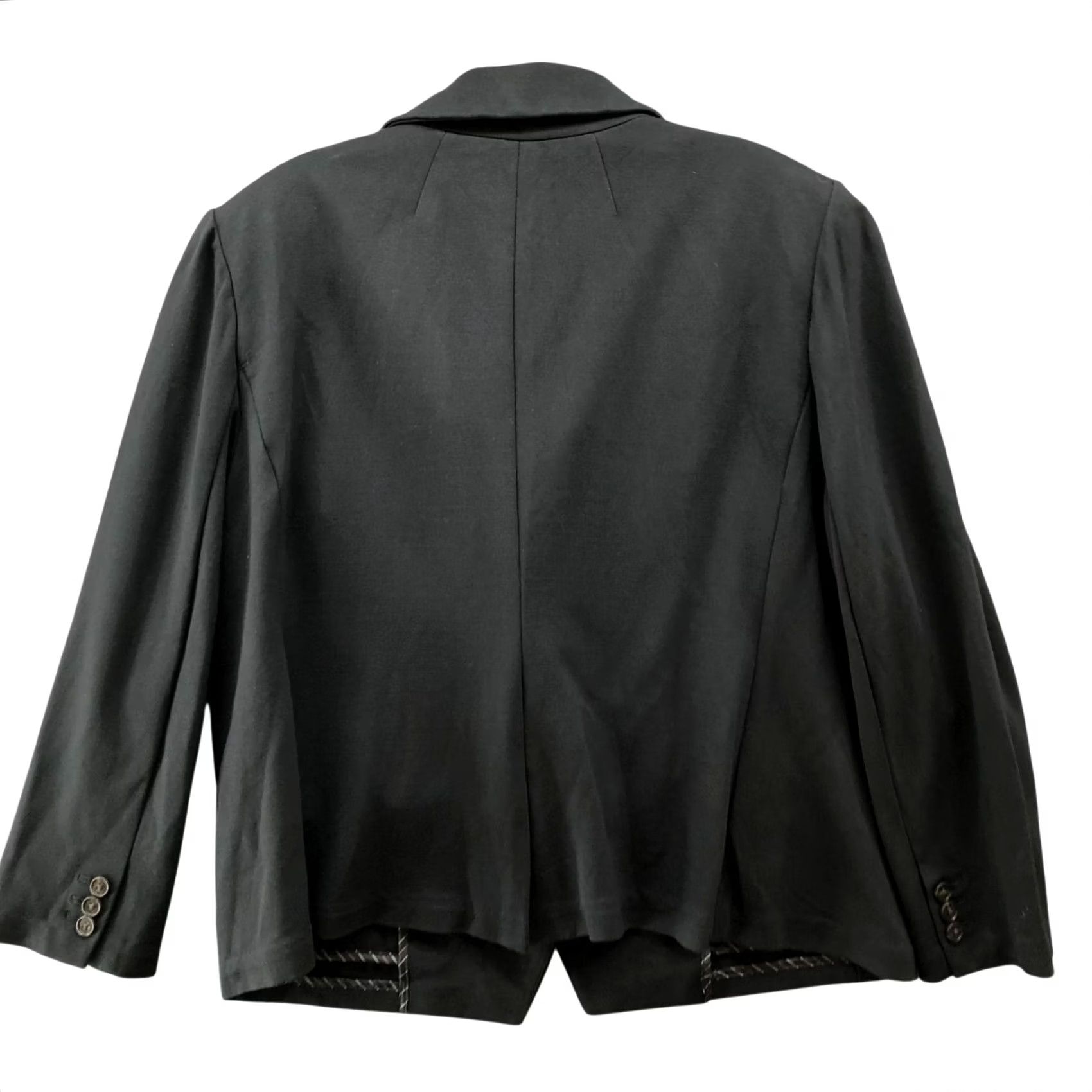 J.Crew VINTAGE? No. J.CREW Devon Blazer In Ponte Womens 20 Black Double Breasted Career Blazer Shirt? Size 3XL / US 20-22 - 2 Thumbnail