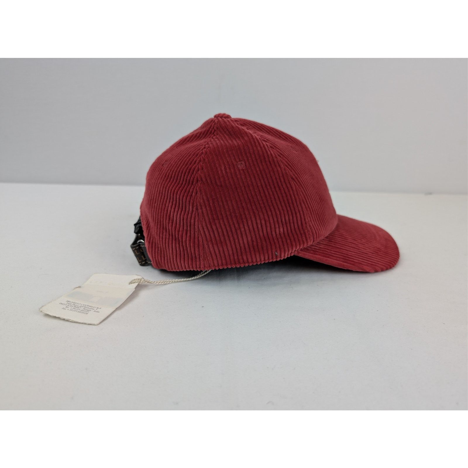 Brunello Cucinelli o1rshd1 CC20 Size: M / Baseball Cap / hat in Red Size ONE SIZE - 5 Thumbnail