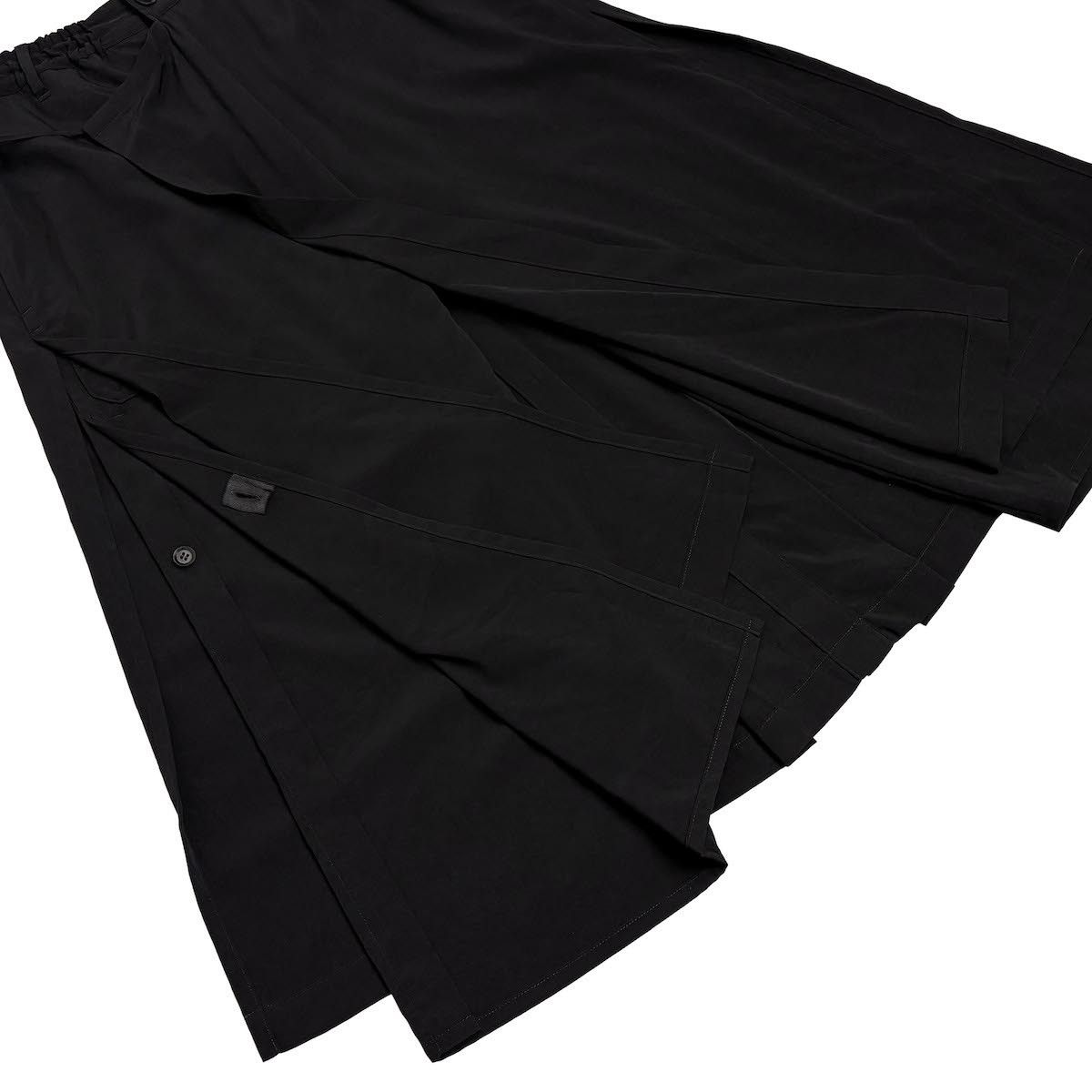 Yohji Yamamoto Yohji Yamamoto Femme - Ta/TUXEDO Wrap Layered Skirt Pants Size US 30 / EU 46 - 8 Thumbnail