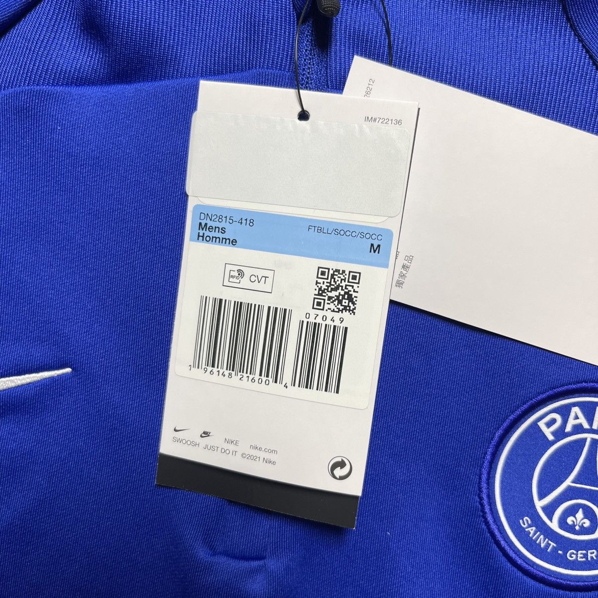 Nike × Vintage PARIS SAINT-GERMAIN NIKE 2022/2023 SOCCER TRAINING TRACK TOP Size US M / EU 48-50 / 2 - 5 Thumbnail