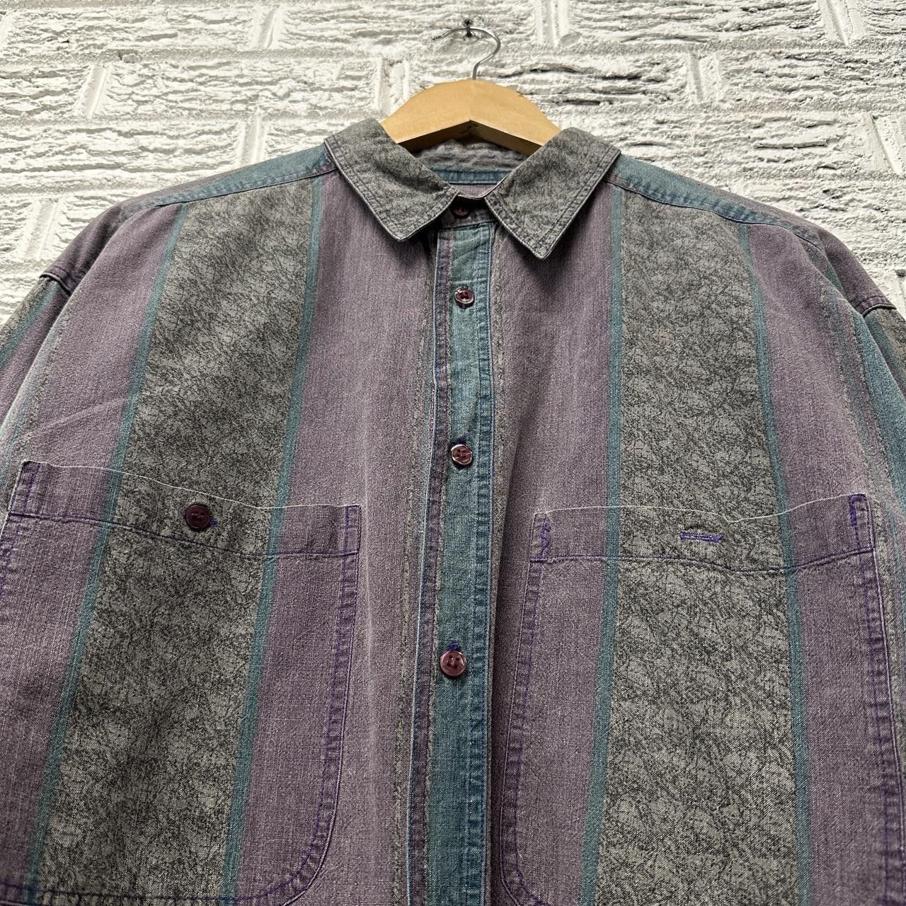 Vintage Vintage Blazer Button Down Brushpopper Collared Shirt XL Size US XL / EU 56 / 4 - 1 Thumbnail