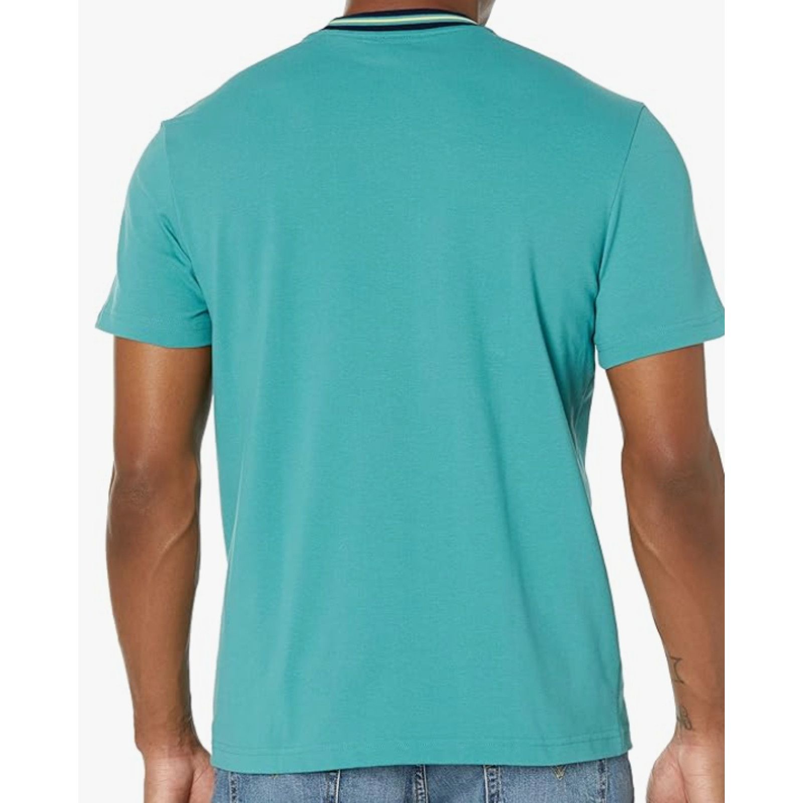 Lacoste Lacoste Men's Short Sleeve Fancy Crew Neck T-Shirt Celle 2XL Size US XXL / EU 58 / 5 - 3 Thumbnail