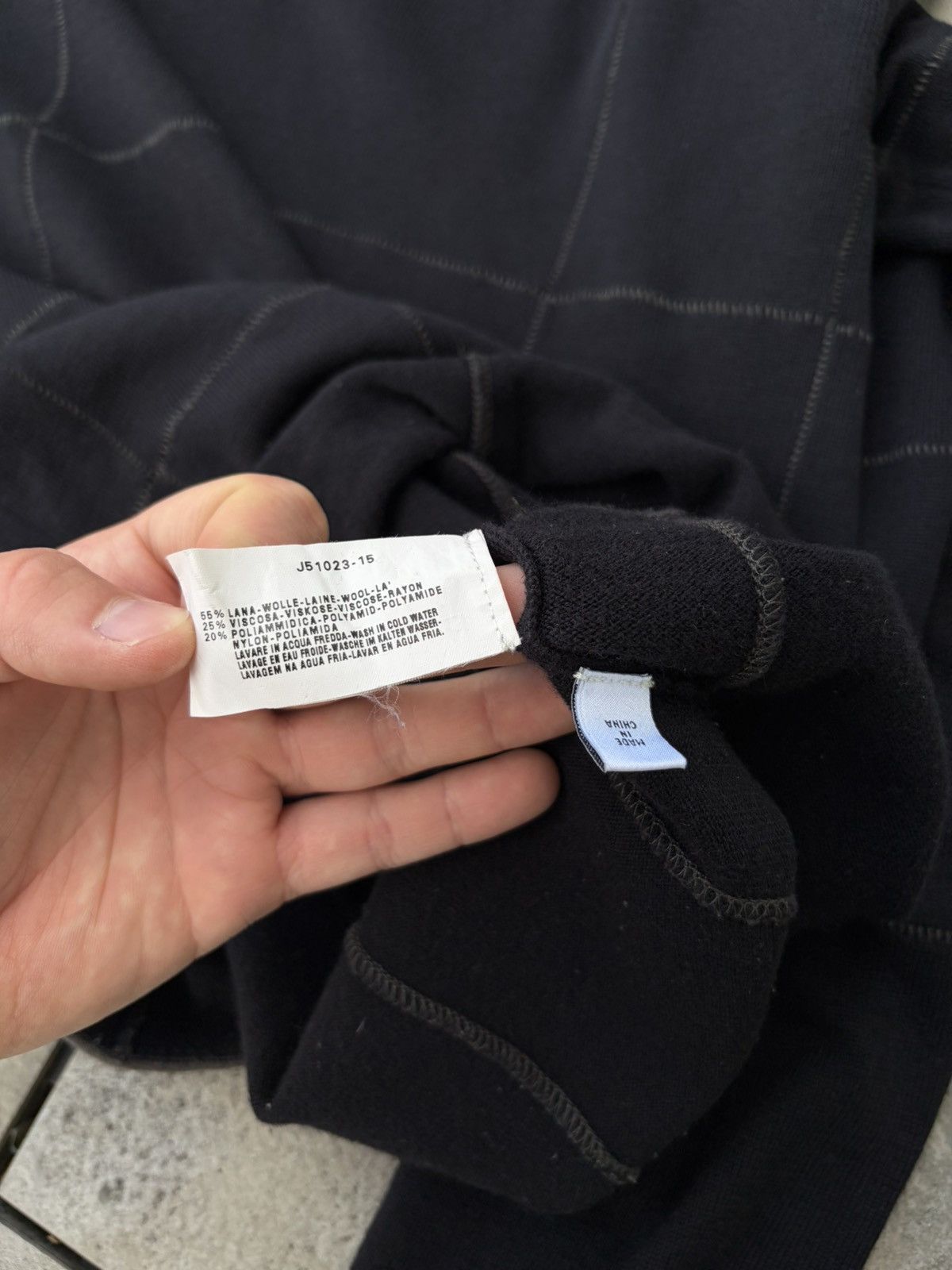 Giorgio Armani Archive Giorgio Armani early 00s overlock sweater