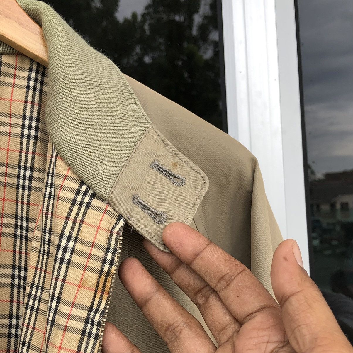 Burberry VTG Burberrys Embroidery Logo Lined Novacheck Bomber Jacket Size US M / EU 48-50 / 2 - 11 Thumbnail