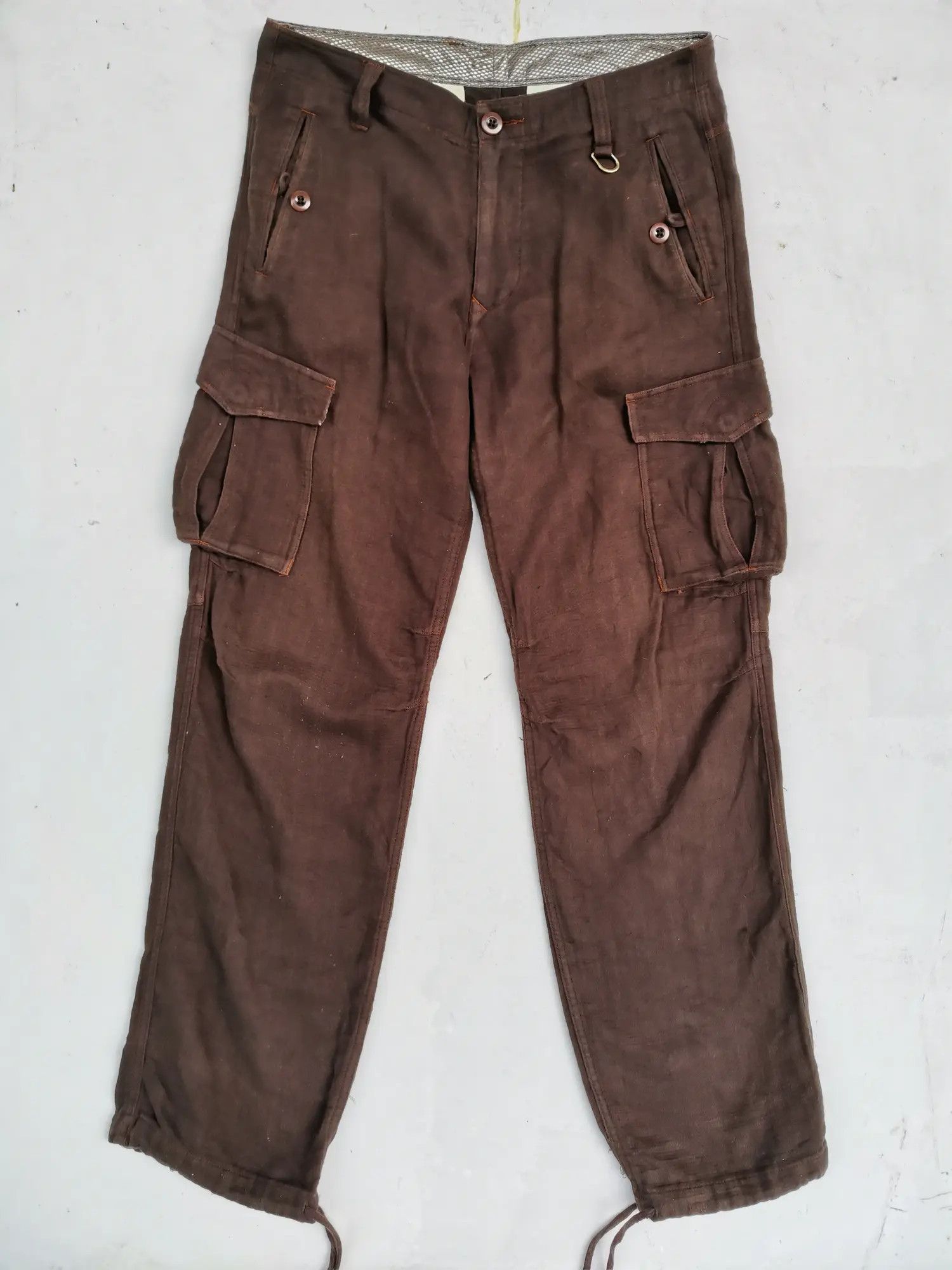Japanese Brand Rare!!! Nicole Club for Men Tactical Cargo Multipocket Pants Size US 33 - 1 Thumbnail