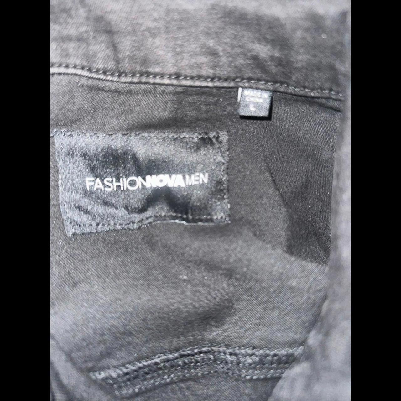 Fashion Nova Mens Nwot Fashion Nova Black Size US L / EU 52-54 / 3 - 2 Thumbnail