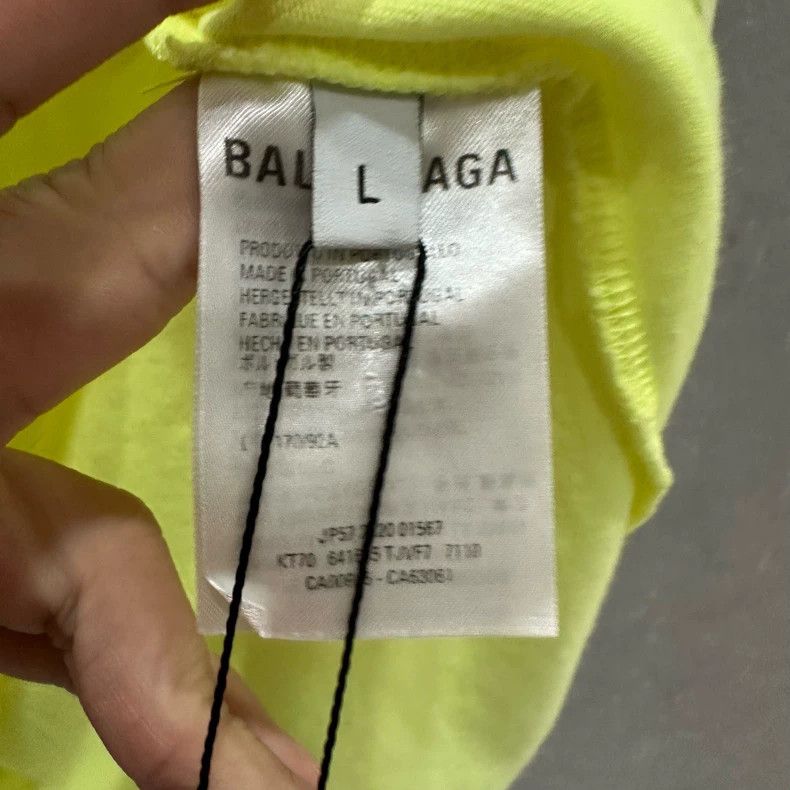 Balenciaga Balenciaga Small Logo Crew Neck Short Sleeve T-Shirt Size US L / EU 52-54 / 3 - 6 Thumbnail