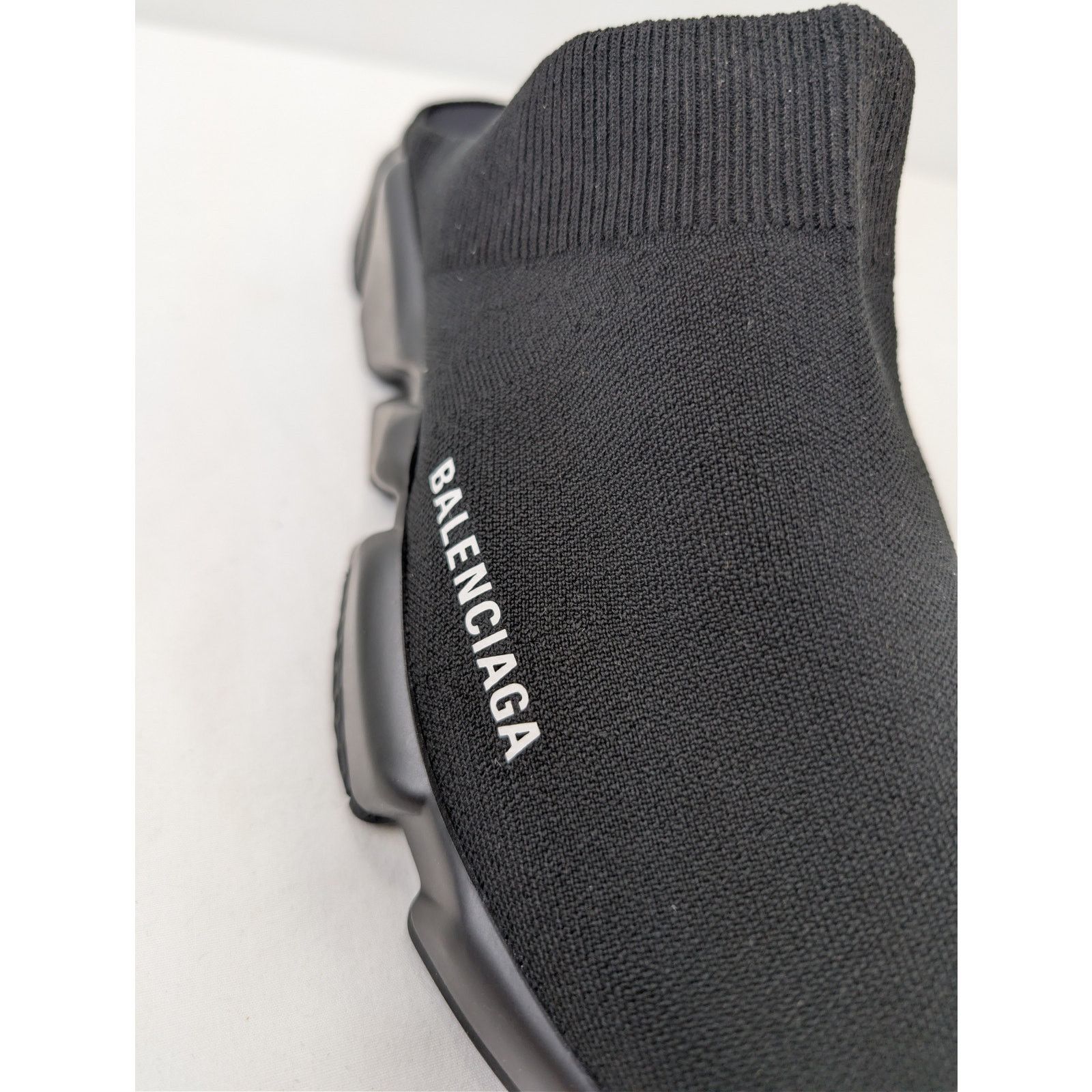 Balenciaga o1rshd1 Q:3 / New Recycled Knit/Sole Speed Mule Slipper Size US 10 / EU 43 - 15 Thumbnail
