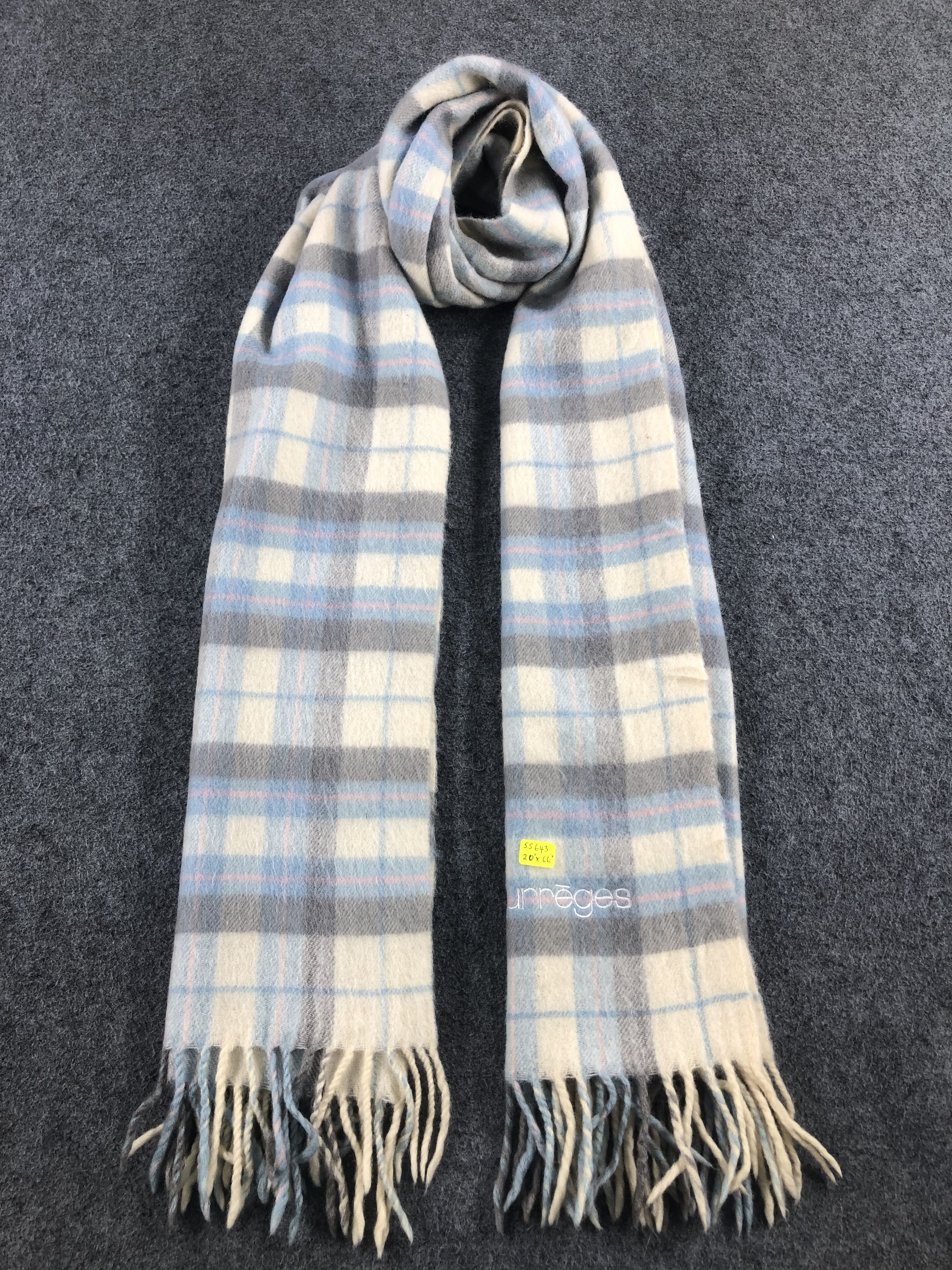 Courreges Courreges Scarf / Muffler / Neckwear Size ONE SIZE - 1 Thumbnail