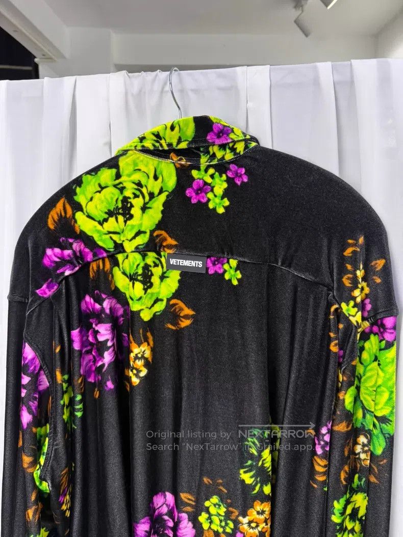 Other Vetements Floral print blouse with bold color contrast and Size XS / US 0-2 / IT 36-38 - 9 Thumbnail