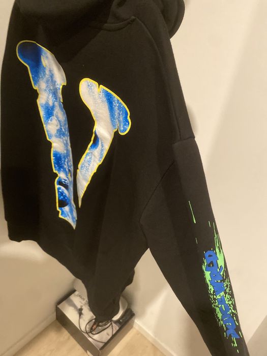 Juice Wrld x Vlone Cosmic Hoodie Black - Mens, Size L