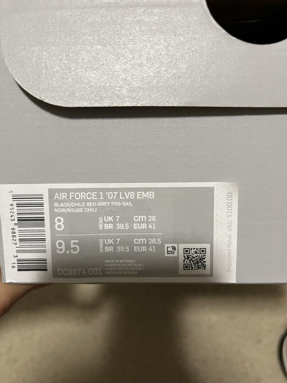 Nike Nike Air Force 1 75th anniversary Size US 8 / EU 41 - 7 Thumbnail