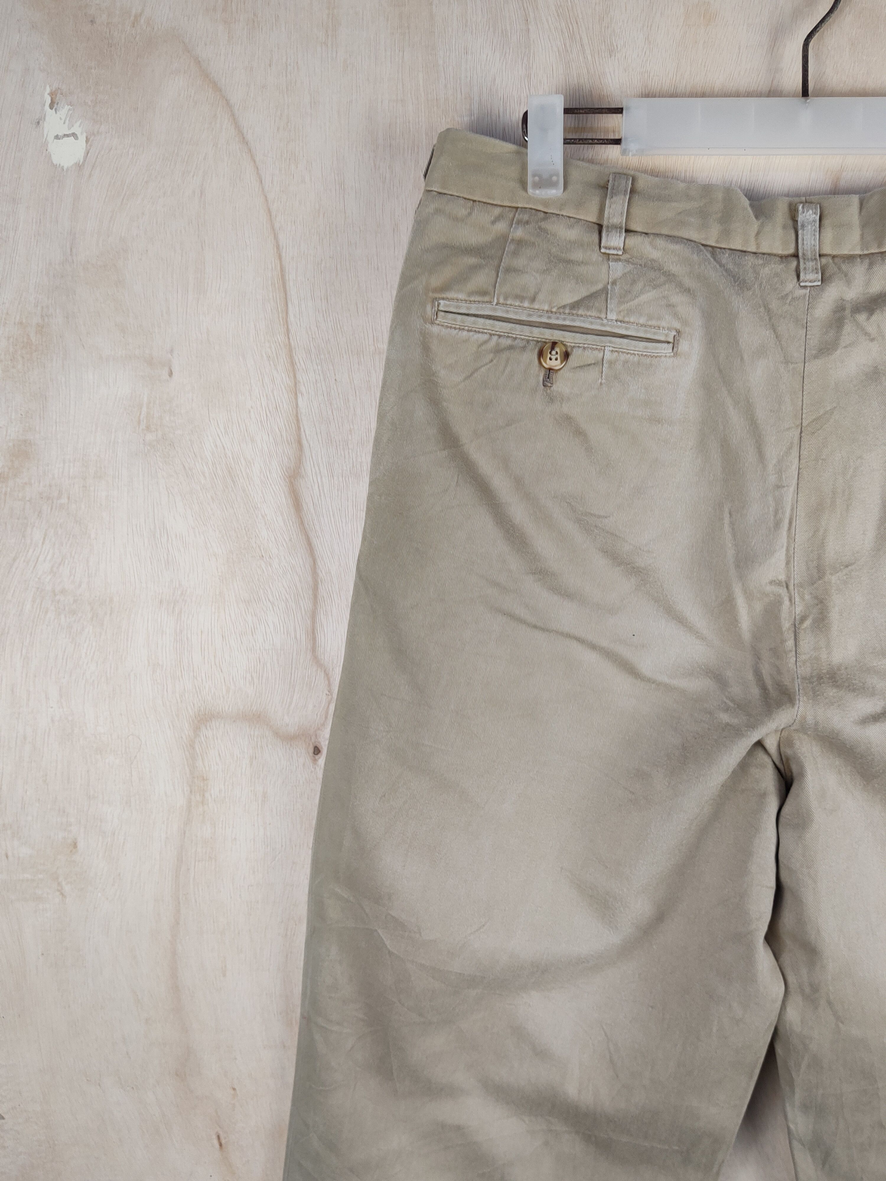 Hiroko Koshino Homme Hiroko Koshino Homme Beige Multipocket Casual Pants #S2414 Size US 33 - 8 Thumbnail