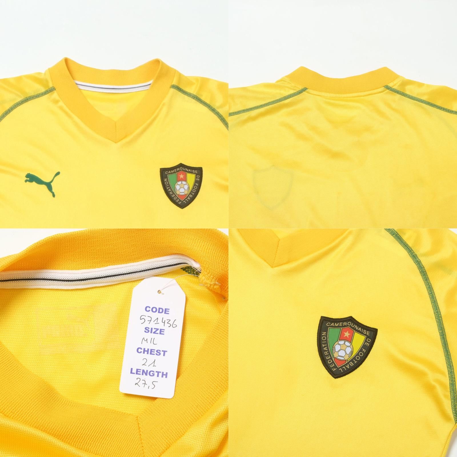 Puma 2000/02 Cameroon Training Shirt Puma (M/L) Size US M / EU 48-50 / 2 - 4 Thumbnail