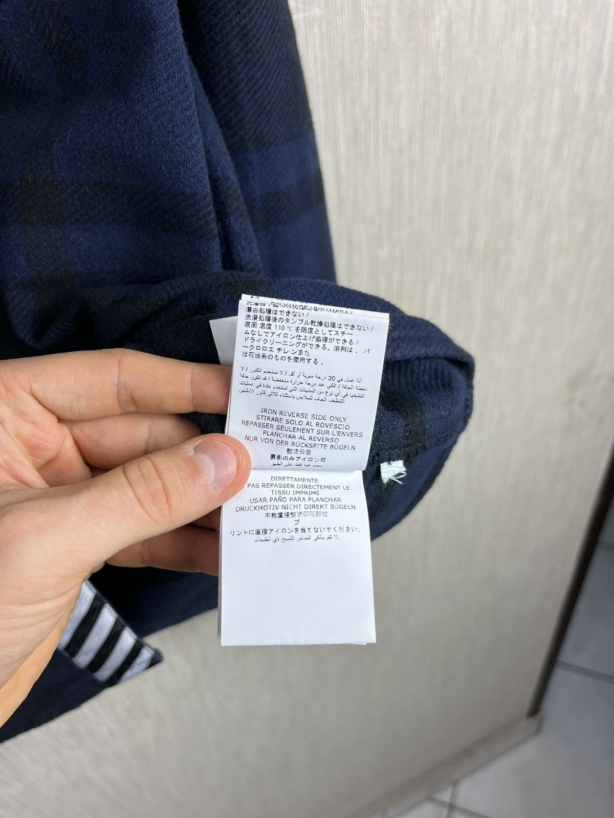 Off-White Off-White Virgil Abloh flannel shirt jacket arrows pink logo Size US S / EU 44-46 / 1 - 20 Thumbnail