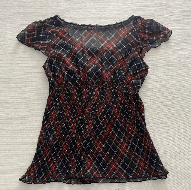 Other Y2K Vintage Pleated Tees Women Size M / US 6-8 / IT 42-44 - 2 Thumbnail