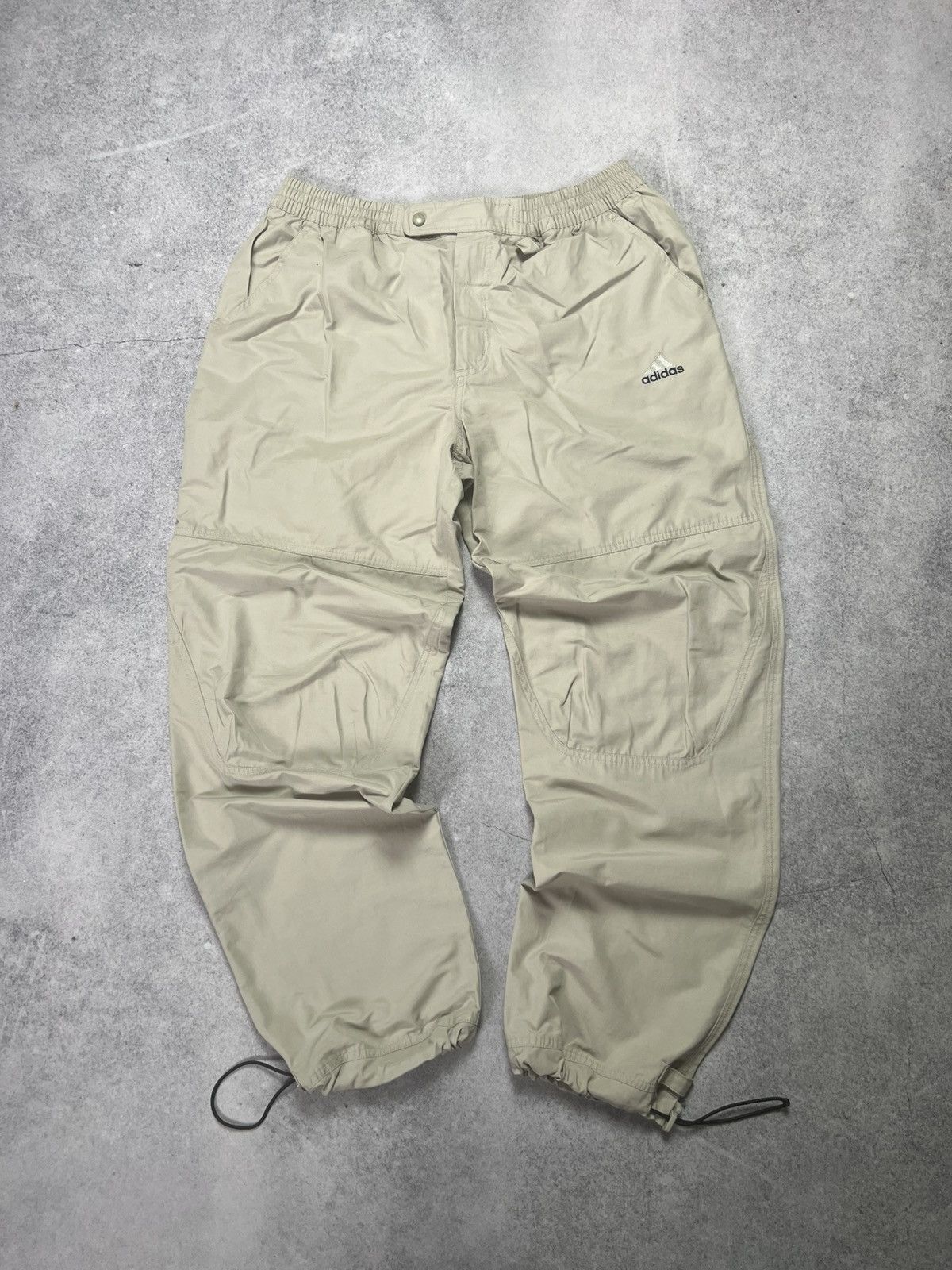 Adidas Vintage Adidas 90s Nylon Baggy Parachute Drill Y2K Pants Size US 30 / EU 46 - 1 Thumbnail