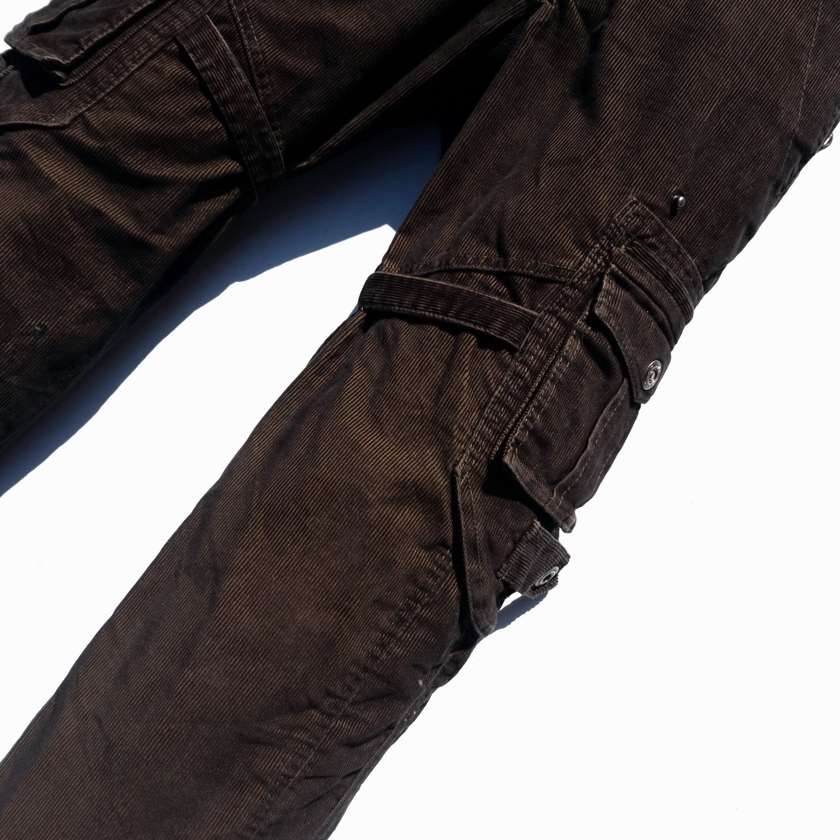 Japanese Brand × PPFM × Tornado Mart LITMUS corduroy bondage cargo pants Size US 32 / EU 48 - 3 Thumbnail