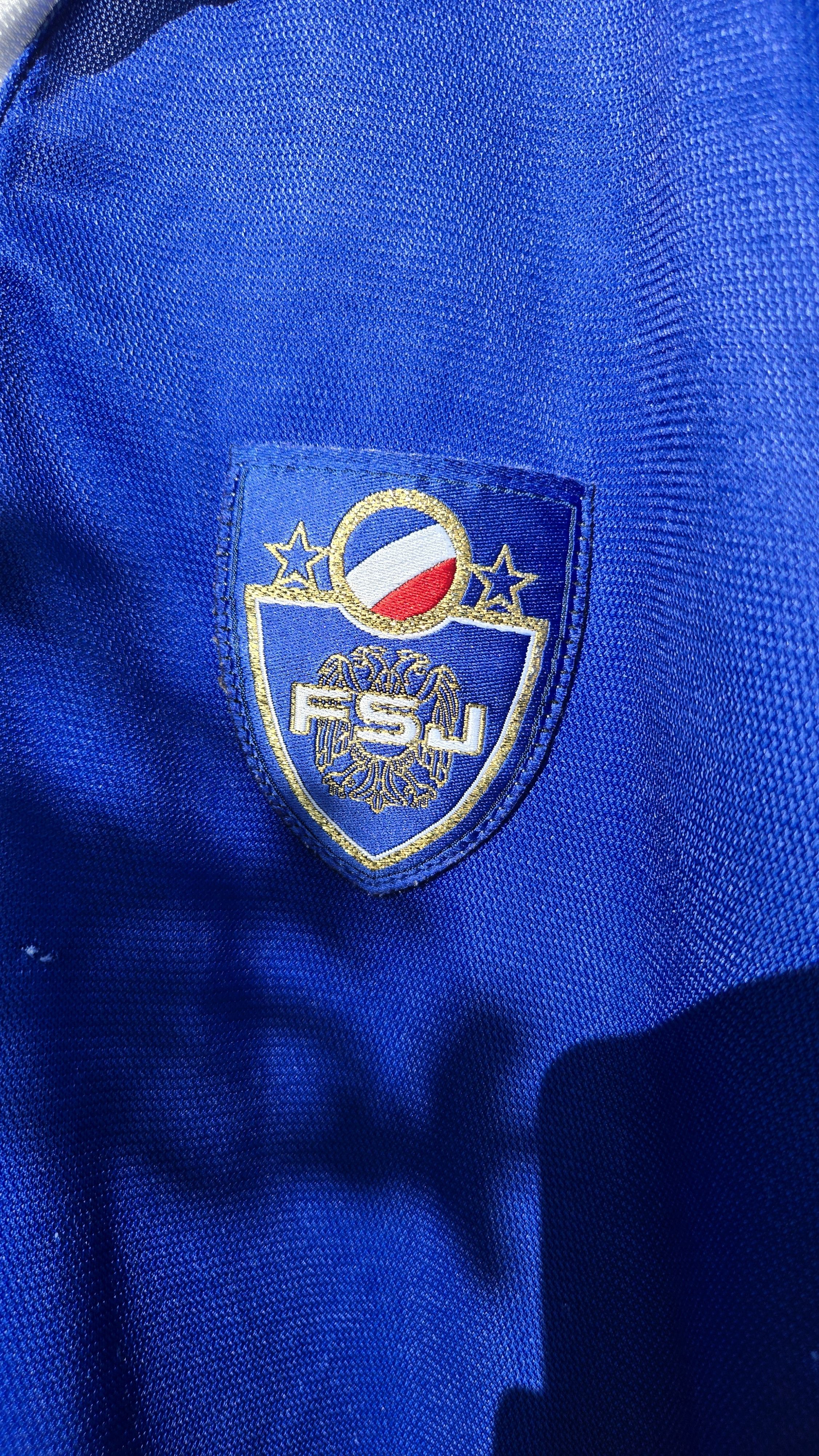 Lotto Sport Yugoslavia 02-03 Home Jersey Size US M / EU 48-50 / 2 - 2 Thumbnail