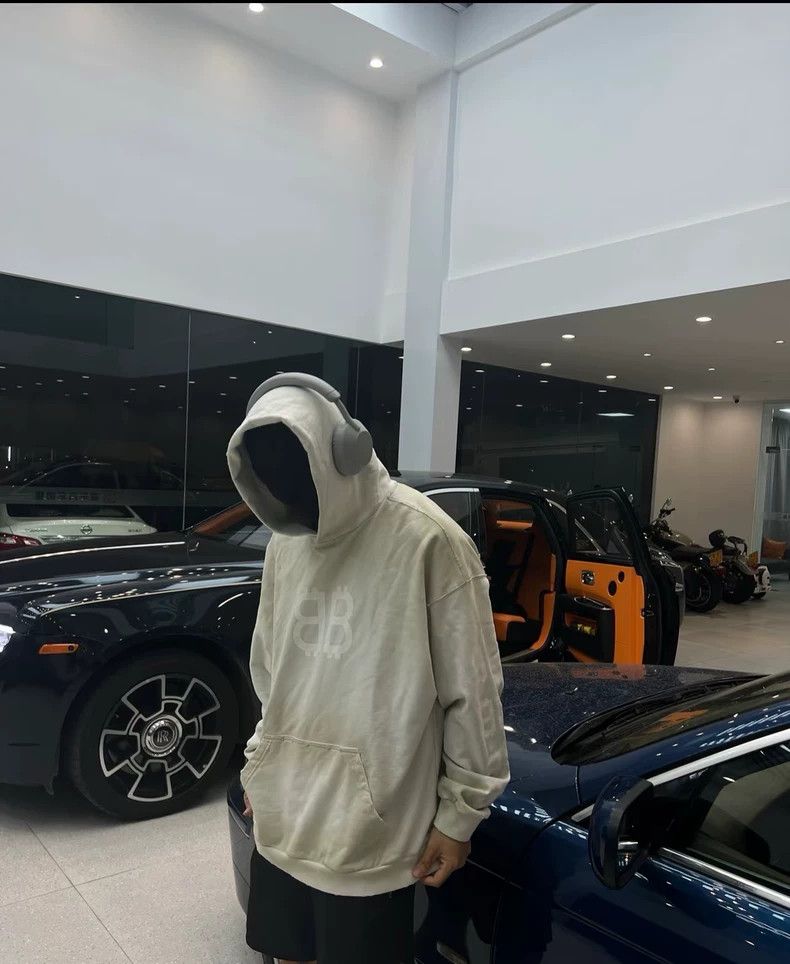 Balenciaga Balenciaga Make old double B hooded sweaters Size US L / EU 52-54 / 3 - 7 Thumbnail