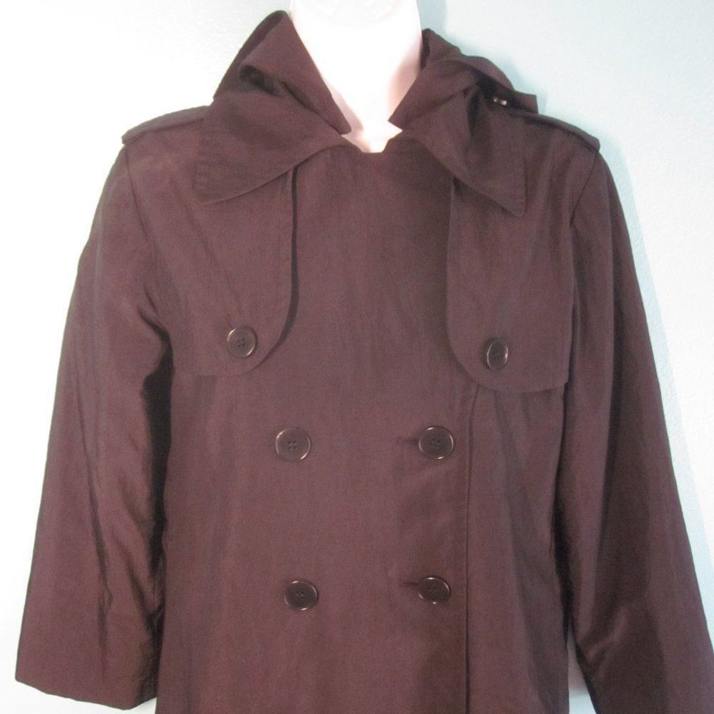 Theory Theory Black Button Up Trench Coat Size M Size M / US 6-8 / IT 42-44 - 5 Thumbnail