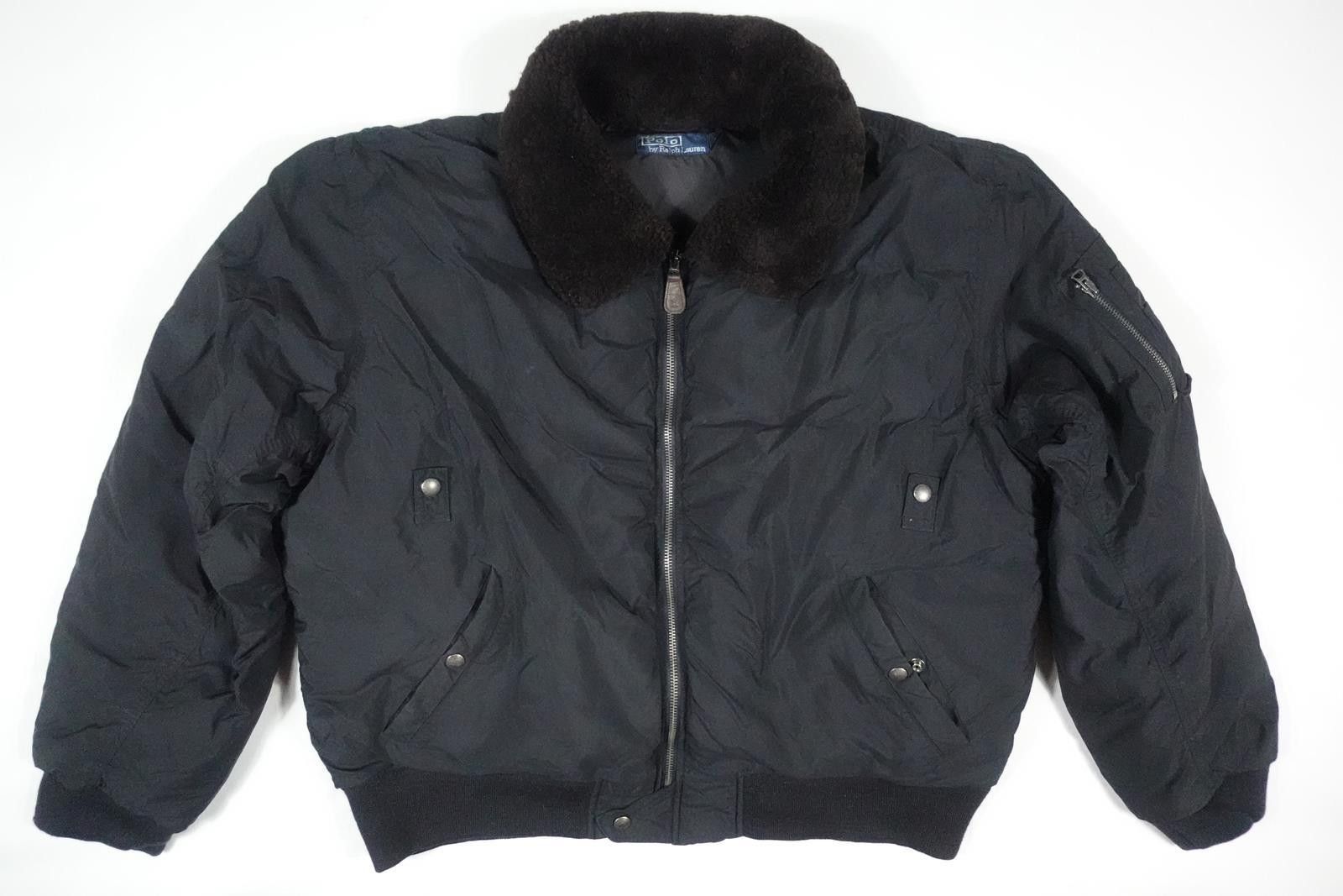 Polo Ralph Lauren Polo Ralph Lauren Jacket Bomber Down Puffer Shearling XL Size US XL / EU 56 / 4 - 1 Thumbnail