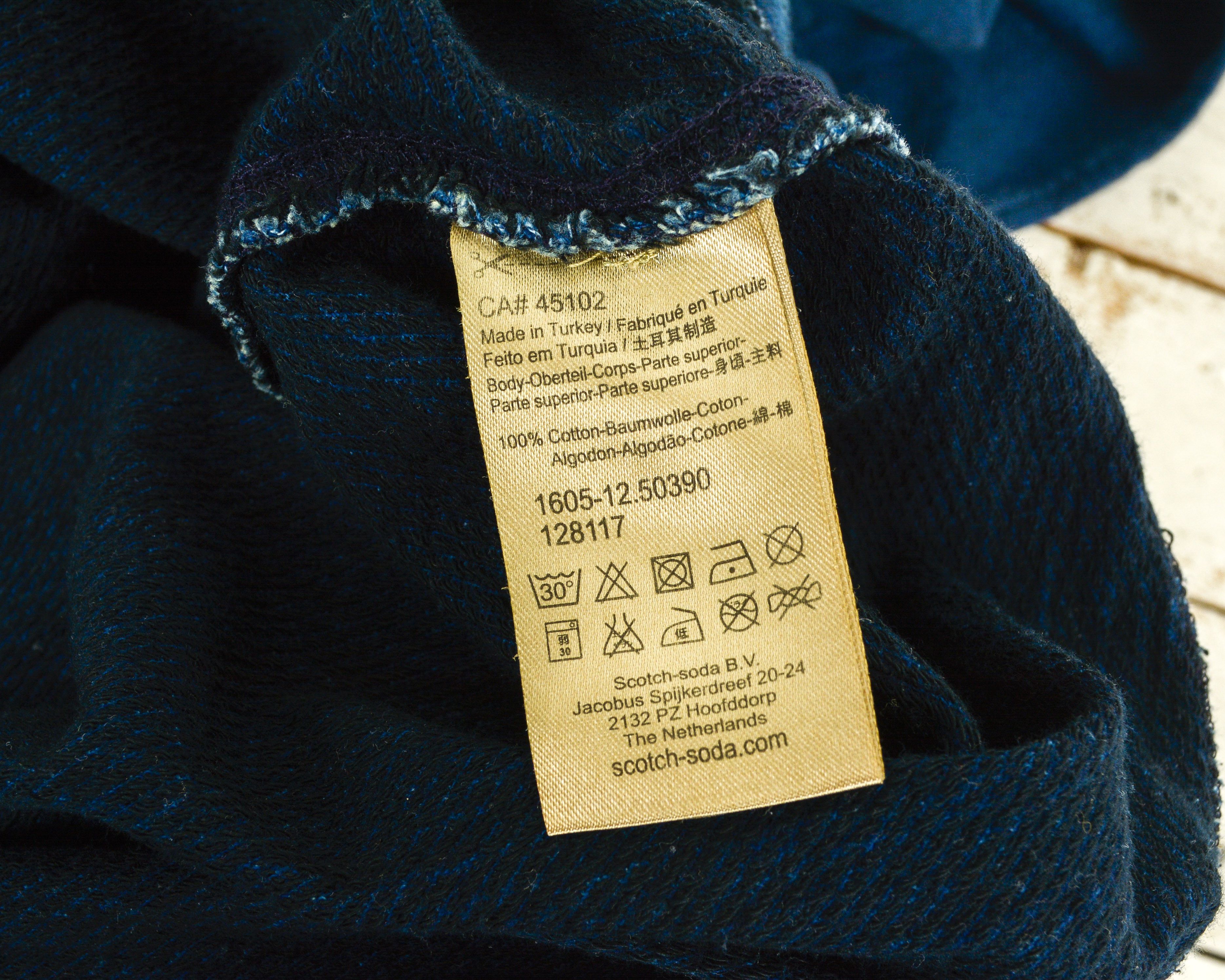 Scotch & Soda Home Alone M Men Jumper Pullover Sweater Blue Sweatshirt Size US M / EU 48-50 / 2 - 6 Thumbnail