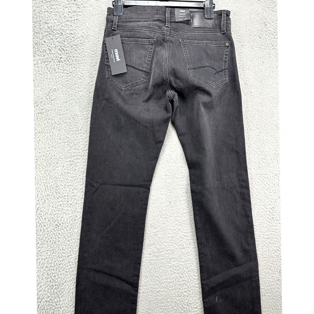 Mavi Mavi Zach Jeans Mens 29X34 Dark Grey Straight Denim Pants NEW Size US 29 - 4 Thumbnail