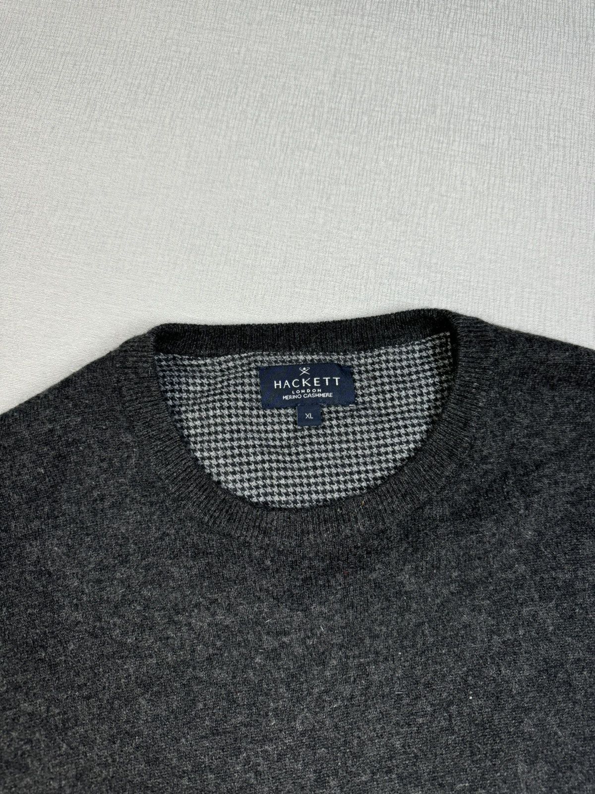 Hackett Men’s Hackett London Crew Neck Sweater Pullover size XL Size US XL / EU 56 / 4 - 3 Thumbnail