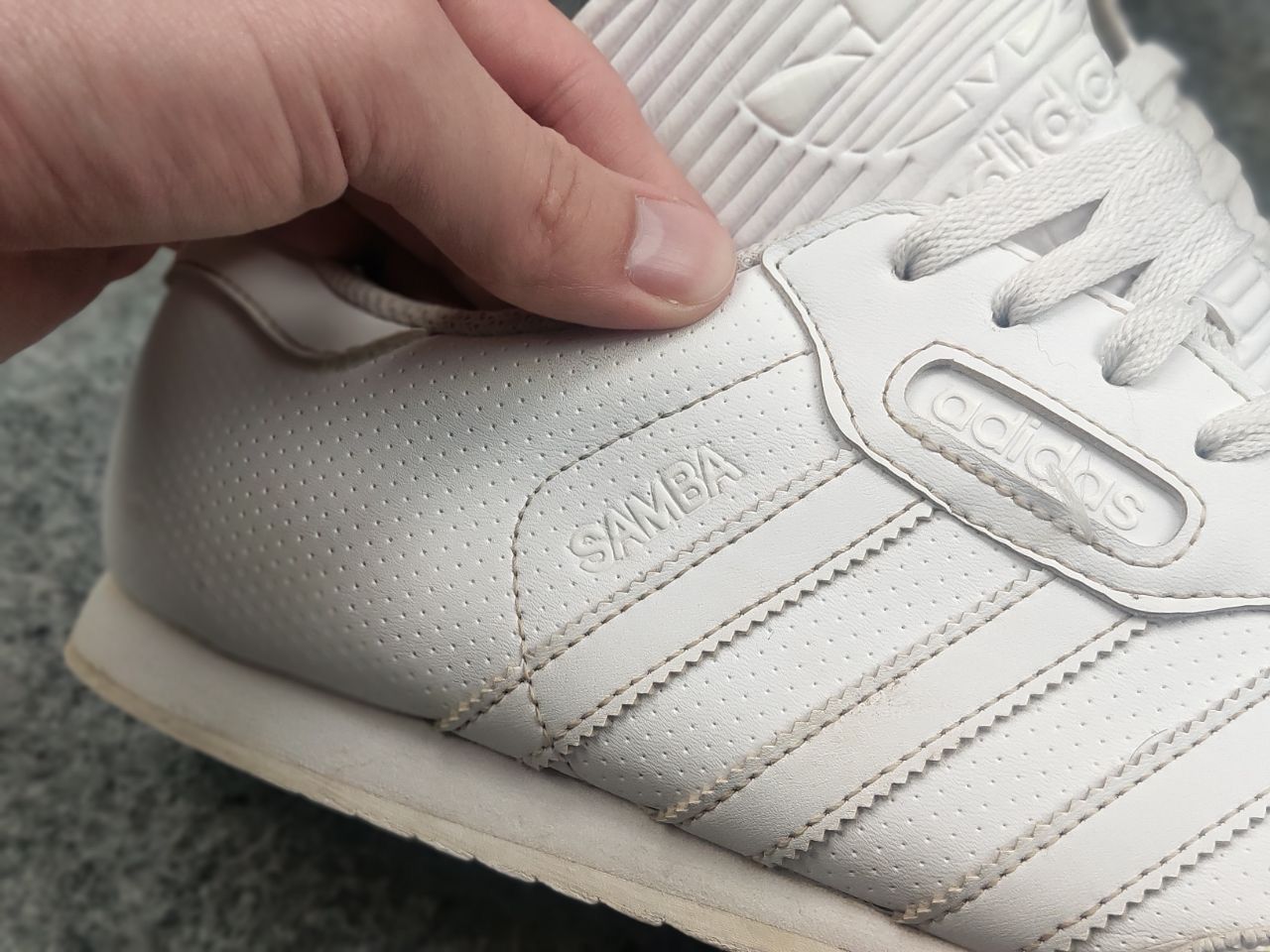 Adidas Vintage Adidas Samba Super Leather Sneakers Shoes Y2K Style Size US 10.5 / EU 43-44 - 20 Thumbnail