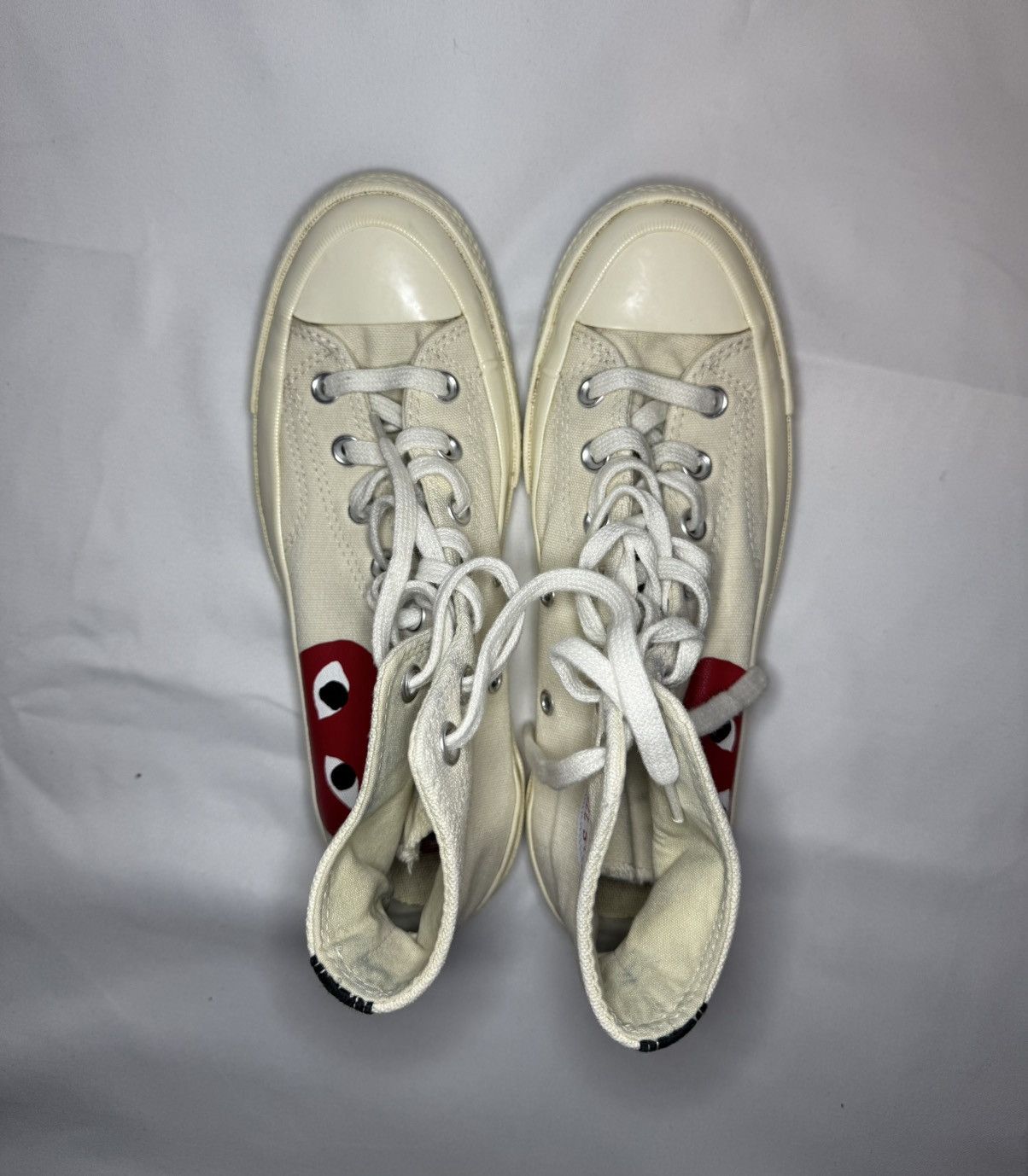 Comme des Garcons PLAY × Converse Comme des Garçons Play x Converse Chuck Taylor High – UK 5 Size US 7.5 / IT 37.5 - 6 Thumbnail