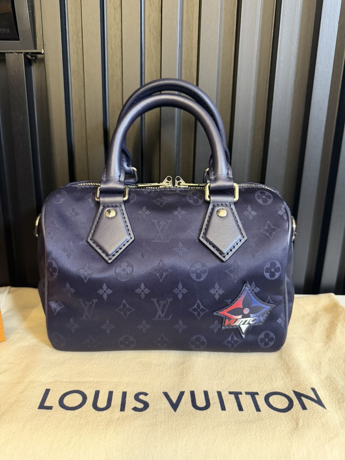 Louis Vuitton louis vuitton woman bag speedy bandolier 20 blu navy M23445 Size ONE SIZE - 1 Thumbnail