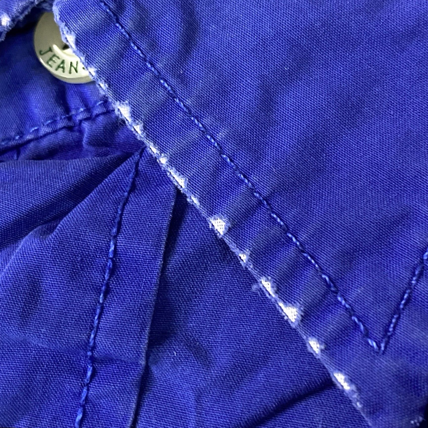Tommy Hilfiger VINTAGE Tommy Hilfiger Shirt L Blue Button-Up Long Sleeve Distressed Rare Embroidered 90s Sailing Gear Mens Casual Size US L / EU 52-54 / 3 - 5 Thumbnail