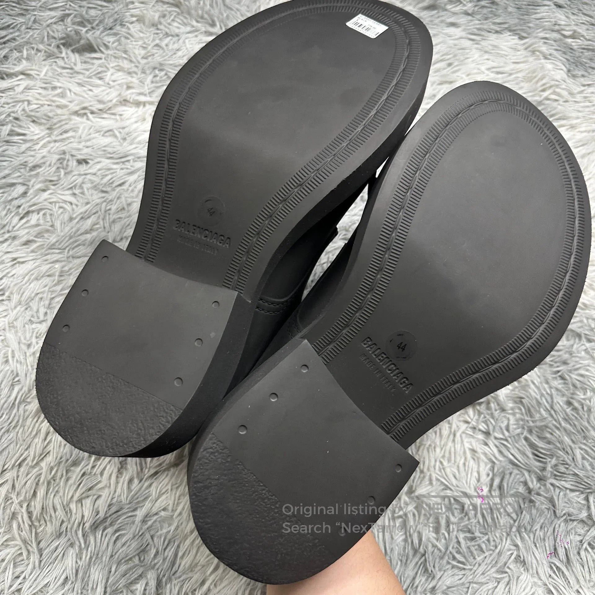 Balenciaga black balenciaga derby shoes size 44. Size US 10.5 / EU 43-44 - 4 Thumbnail