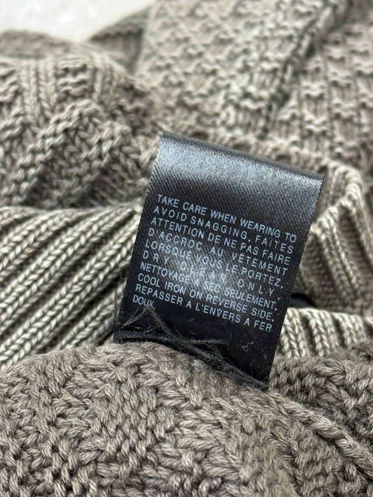 Allsaints Allsaints Spitalfields Cable Knit Valkyrie Cardigan Sweater Size US S / EU 44-46 / 1 - 9 Thumbnail
