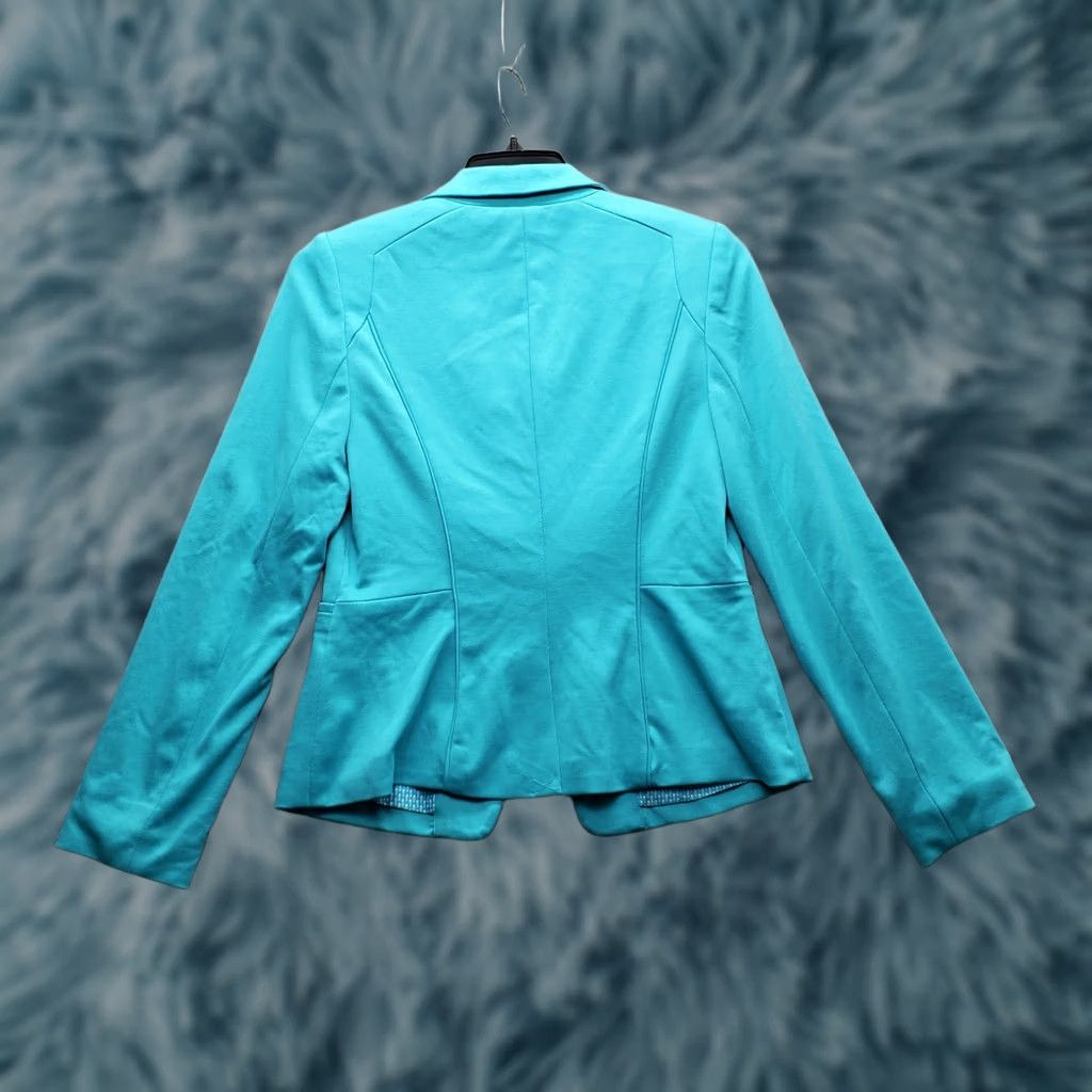 Vintage The Limited Blazer Jacket Womens Size M: Blue Solid Notch Lapel Single Breasted, Formal, Business, Jacket, Blazer Size M / US 6-8 / IT 42-44 - 1 Thumbnail