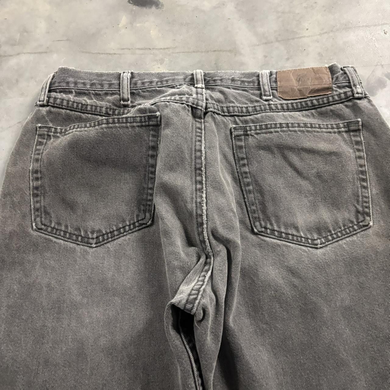 Vintage Crazy Vintage Y2K/2000s Grunge Faded Black Denim Jeans! 34x31 Size US 34 / EU 50 - 7 Thumbnail