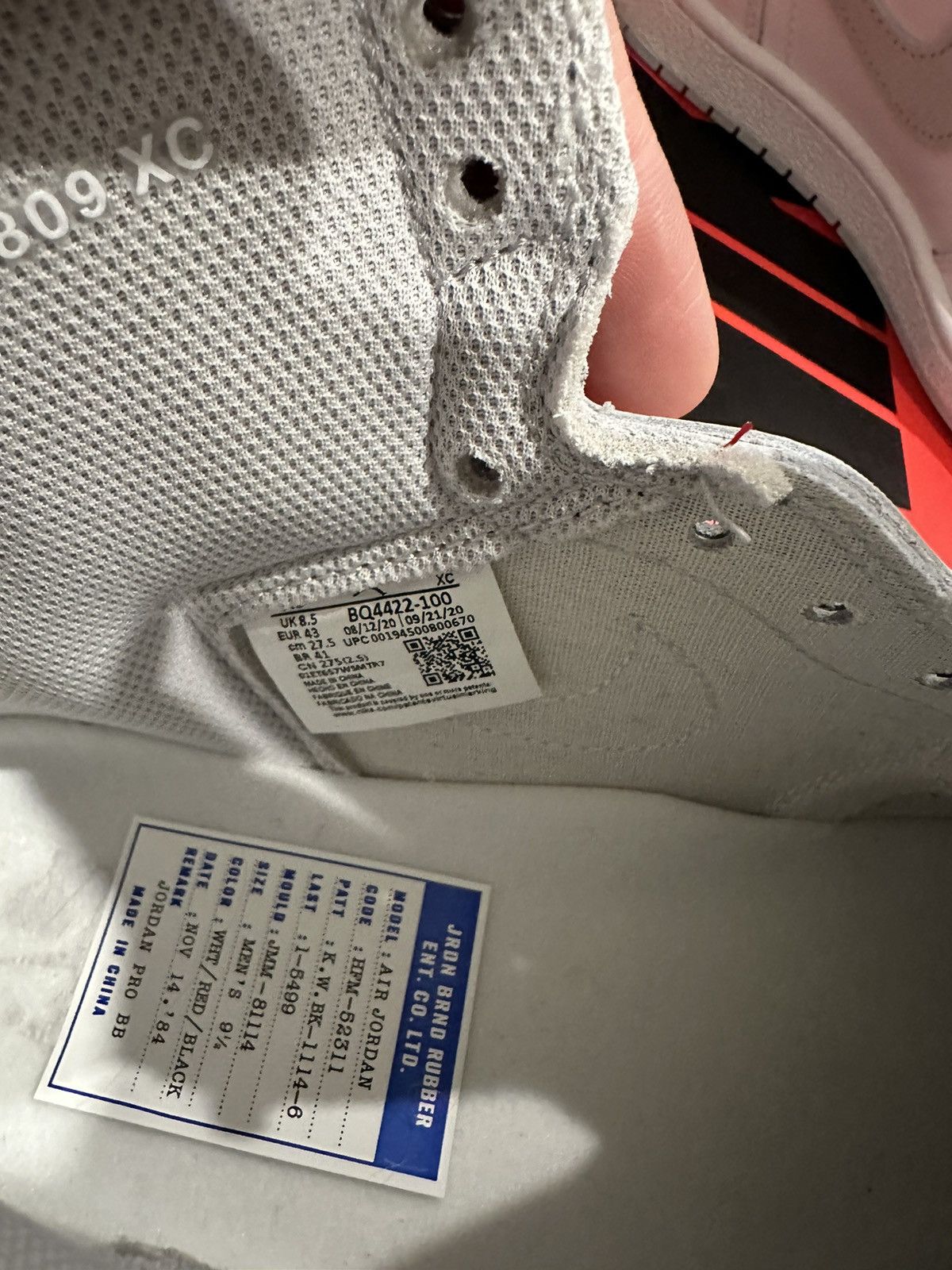 Jordan Brand × Nike Air Jordan 1 High 85 Neutral Gray Size US 9.5 / EU 42-43 - 4 Thumbnail