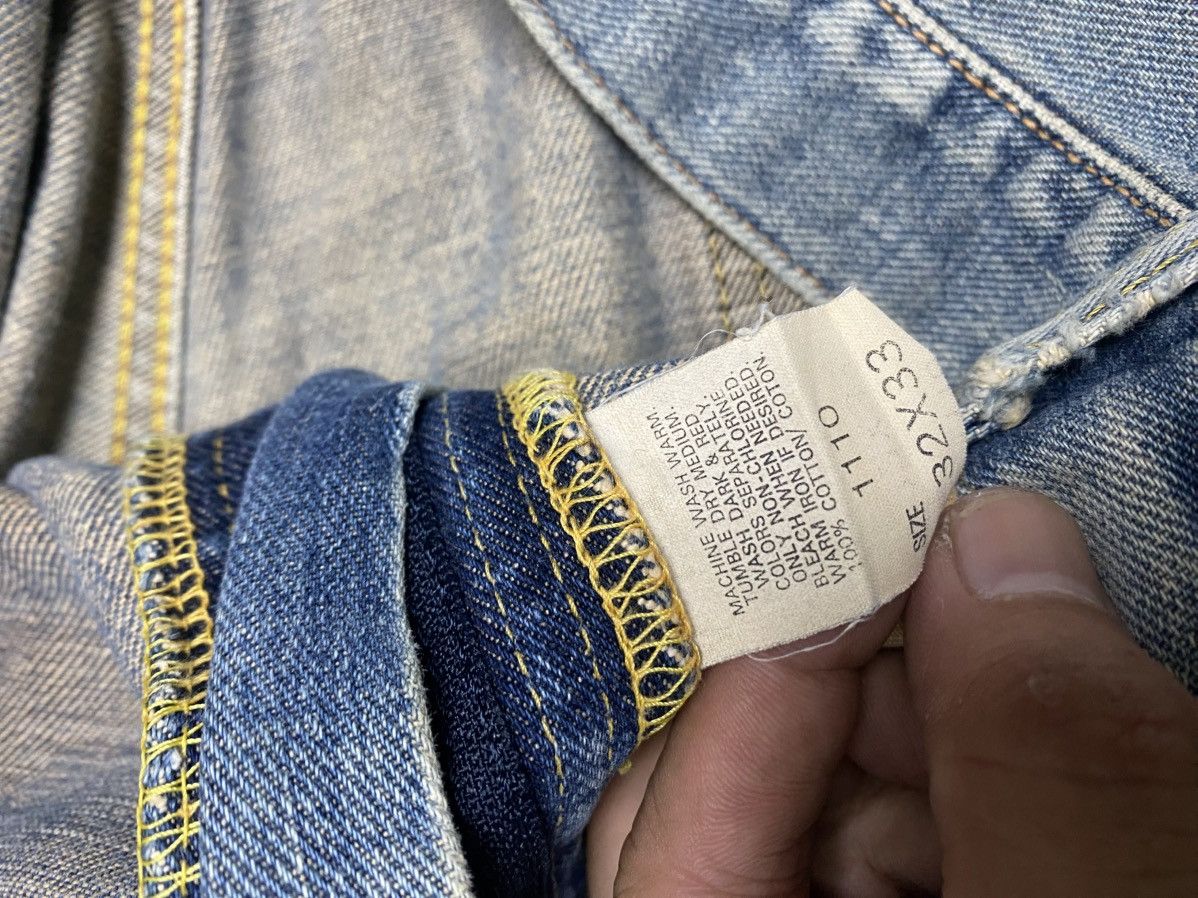 Lee Rare Vintage 80s Lee Union Made Half selvedge W34 Size US 34 / EU 50 - 10 Thumbnail