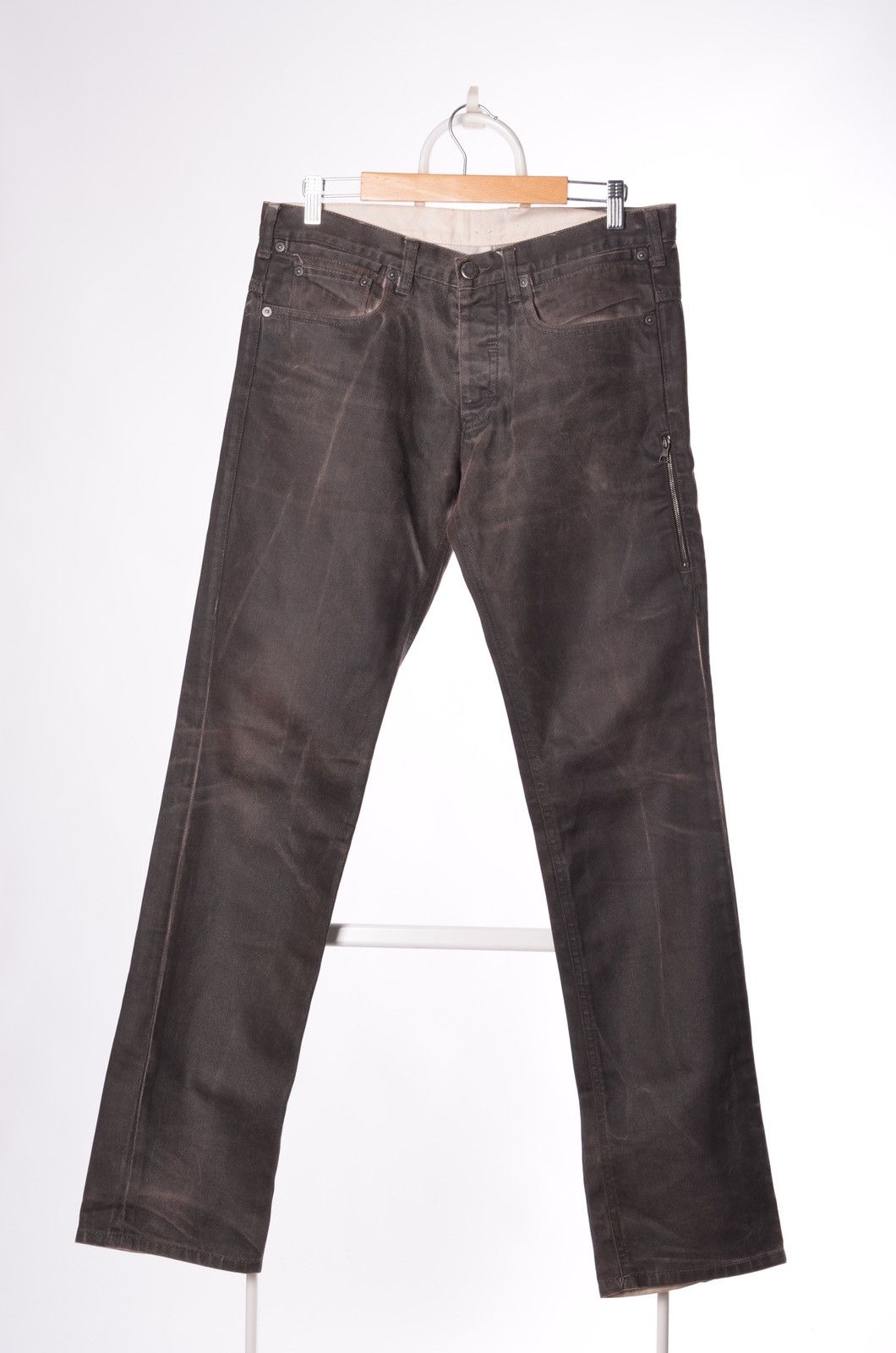Black Barrett Neil Barrett Distressed Denim Nice Design Biker Jeans Size US 32 / EU 48 - 3 Thumbnail