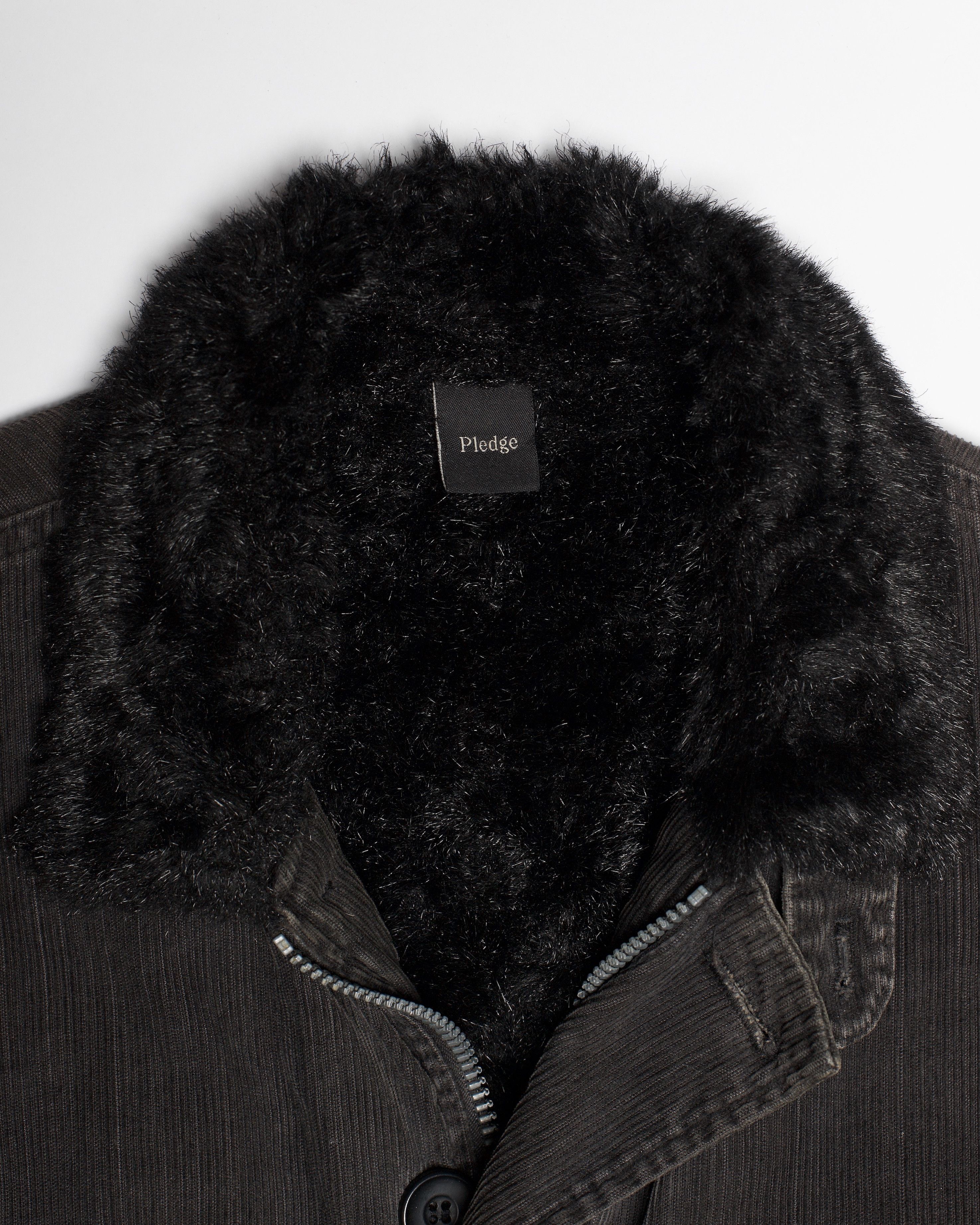 Pledge Pledge Boa Fur Corduroy Jacket Size US M / EU 48-50 / 2 - 3 Thumbnail