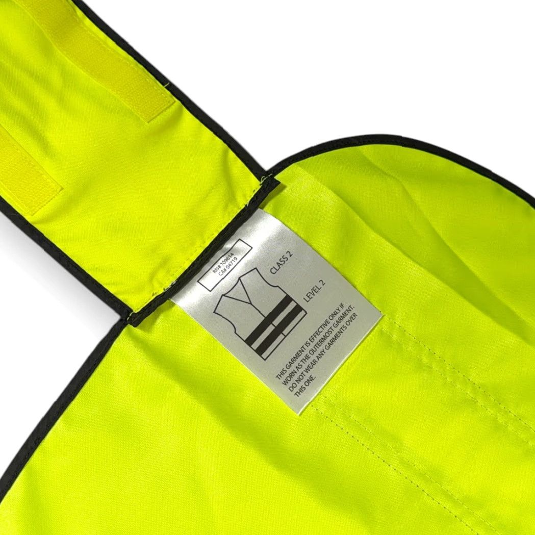 Vintage VINTAGE 511 Tactical Vest Adult LARGE Yellow Reflective Workwear Outdoor Size US L / EU 52-54 / 3 - 6 Thumbnail
