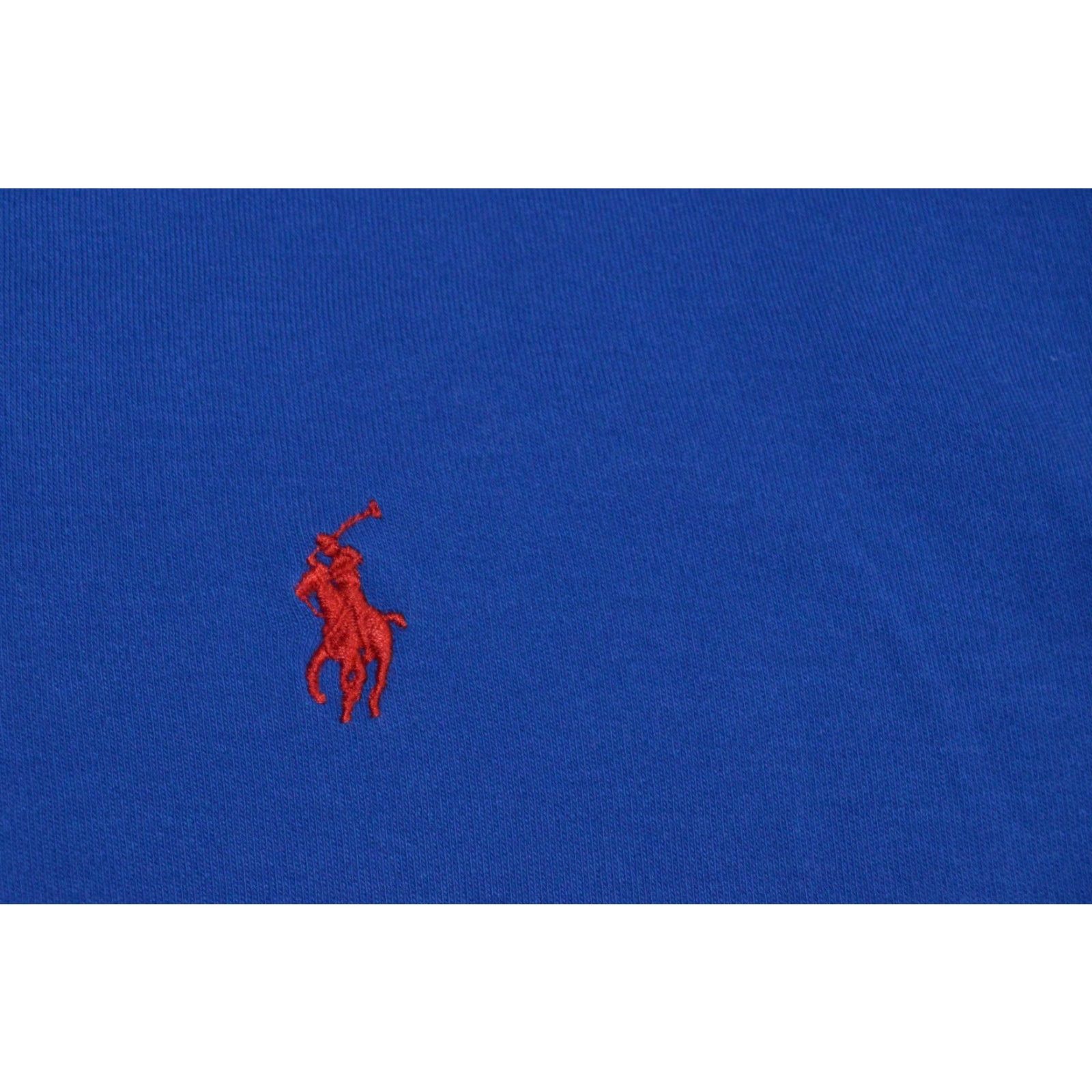 Ralph Lauren VINTAGE Ralph Lauren Polo Shirt Polo Blue XL Cotton Men Polo SS Shirt Embroidered Pony Logo Classic 4 Seasons Men’s Polo Size US XL / EU 56 / 4 - 4 Thumbnail