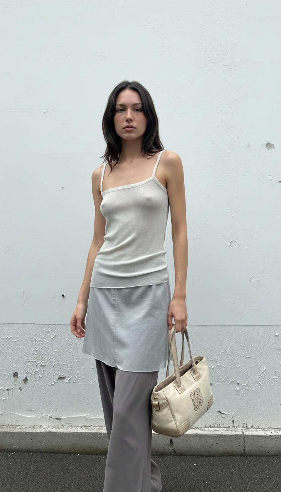 Loewe Loewe - Beige Canvas and Leather Tote Bag Size ONE SIZE - 2 Thumbnail