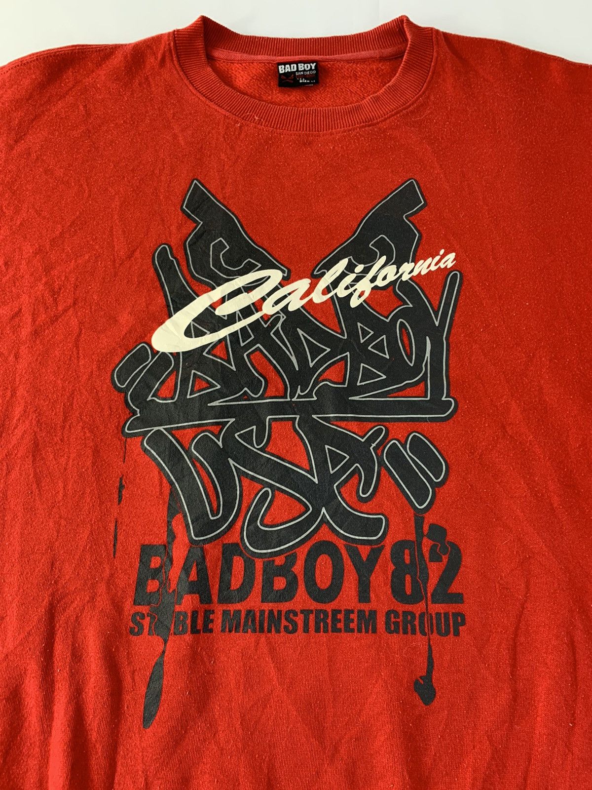 Rap Tees × Vintage Badboy 82 California Mainstream Graffiti Pullover Size US L / EU 52-54 / 3 - 4 Thumbnail